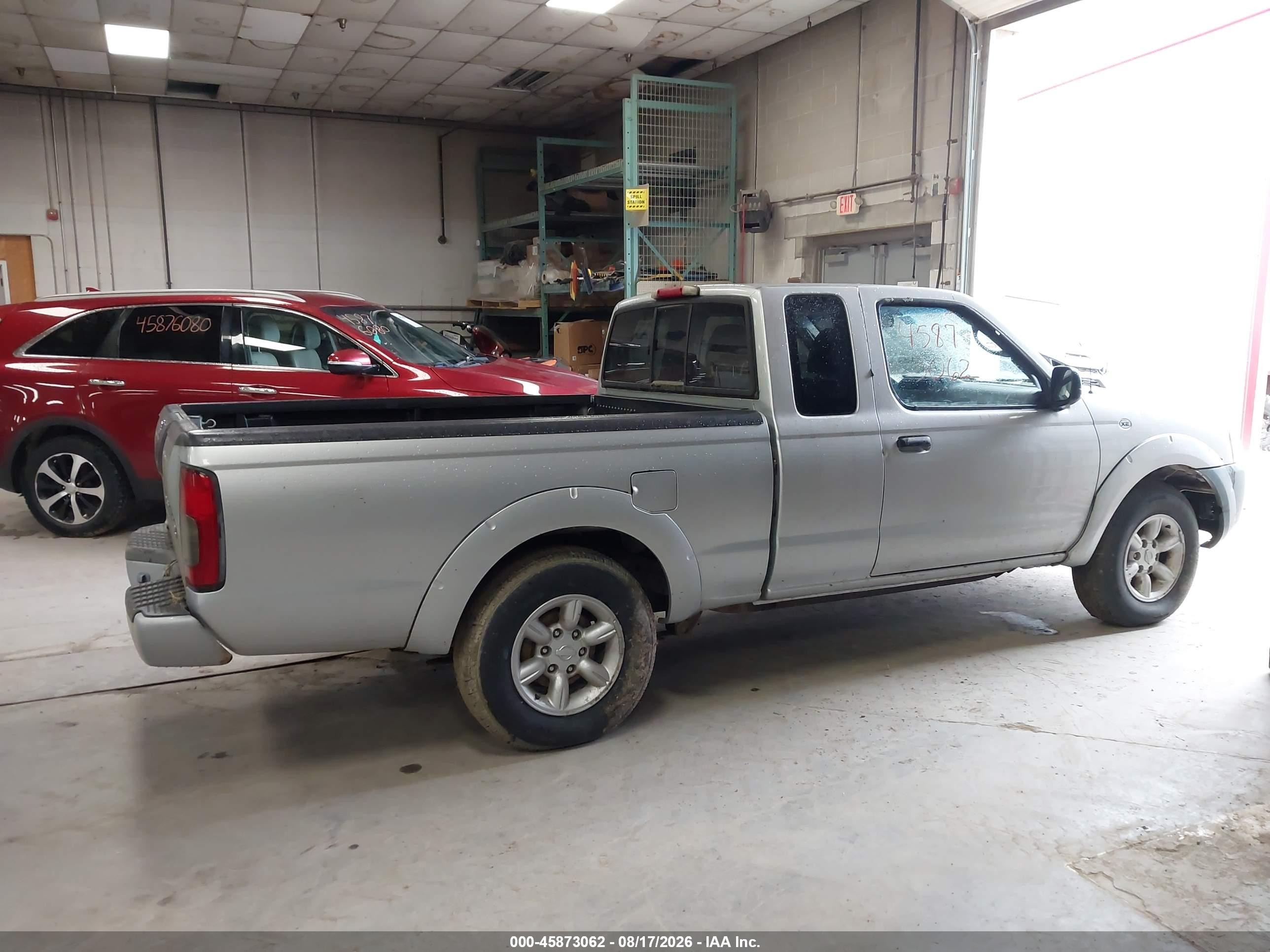 2004 Nissan Frontier Xe Silver vin: 1N6DD26T44C429095