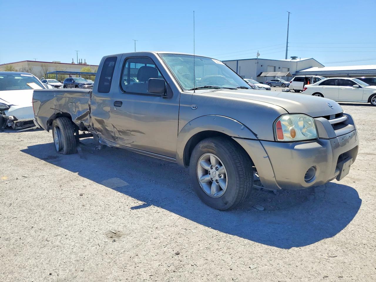2003 Nissan Frontier Gray vin: 1N6DD26T53C426222
