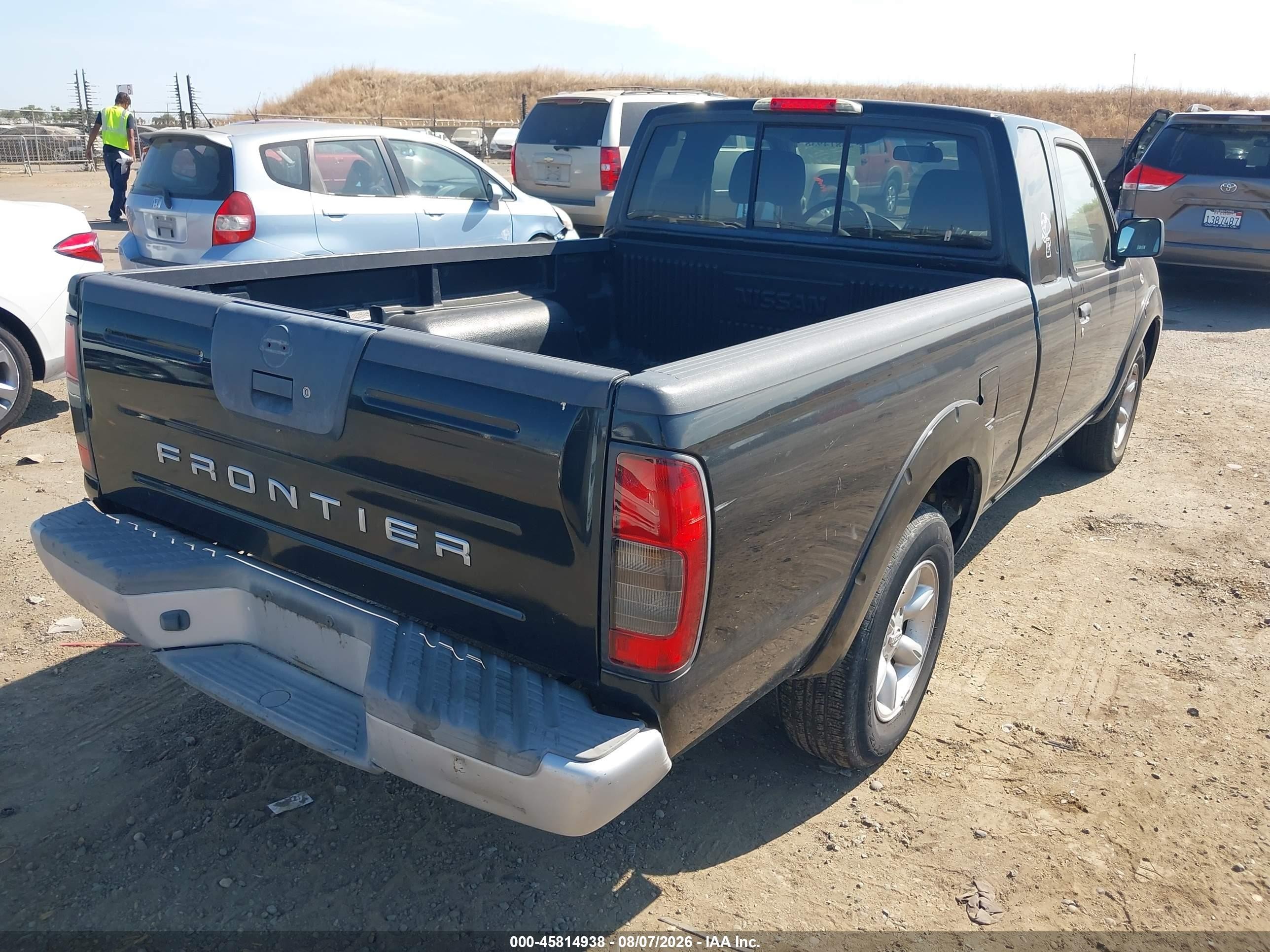 2003 Nissan Frontier Xe Black vin: 1N6DD26T53C470785