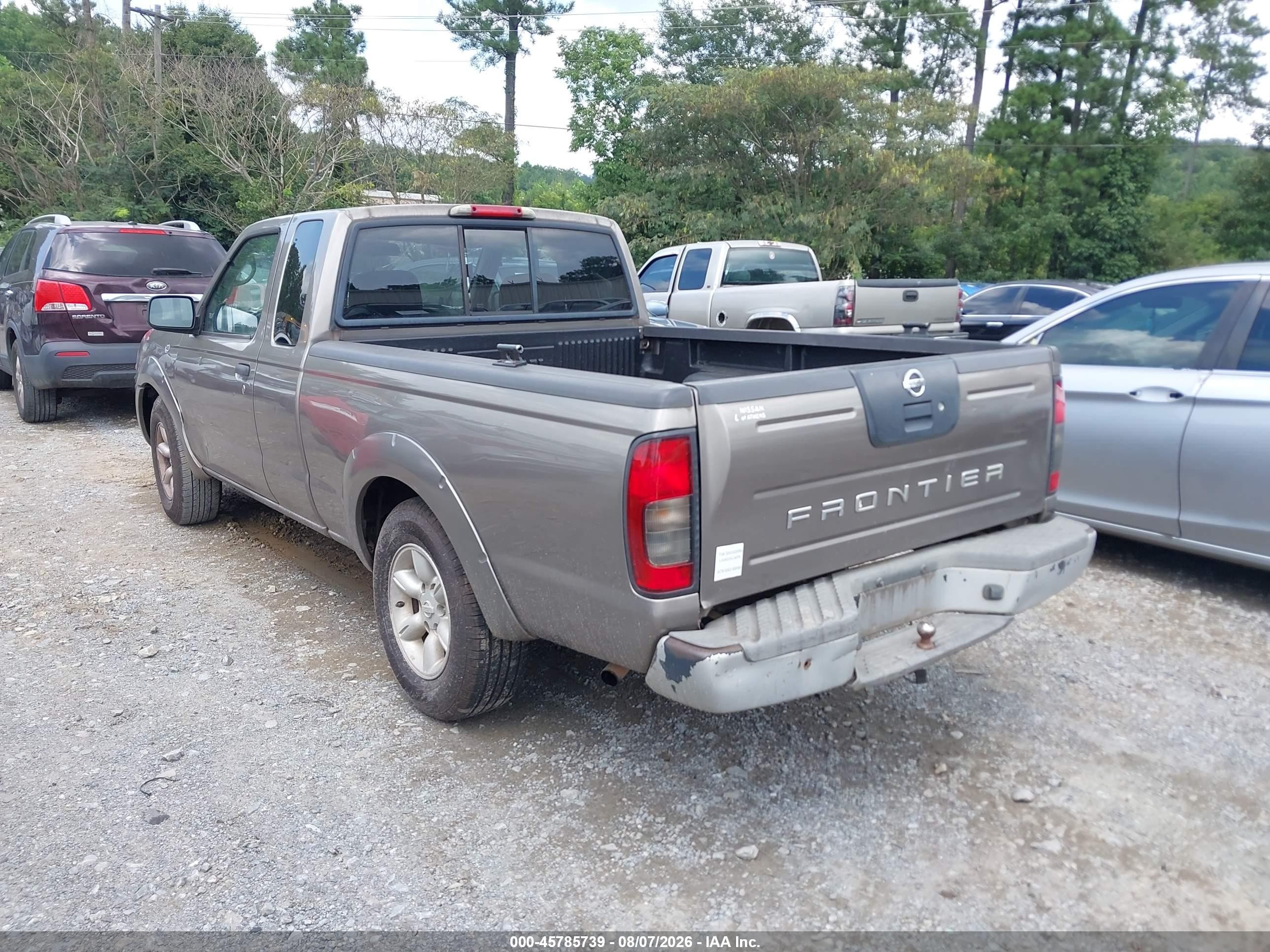 2004 Nissan Frontier Xe Beige vin: 1N6DD26T54C419465
