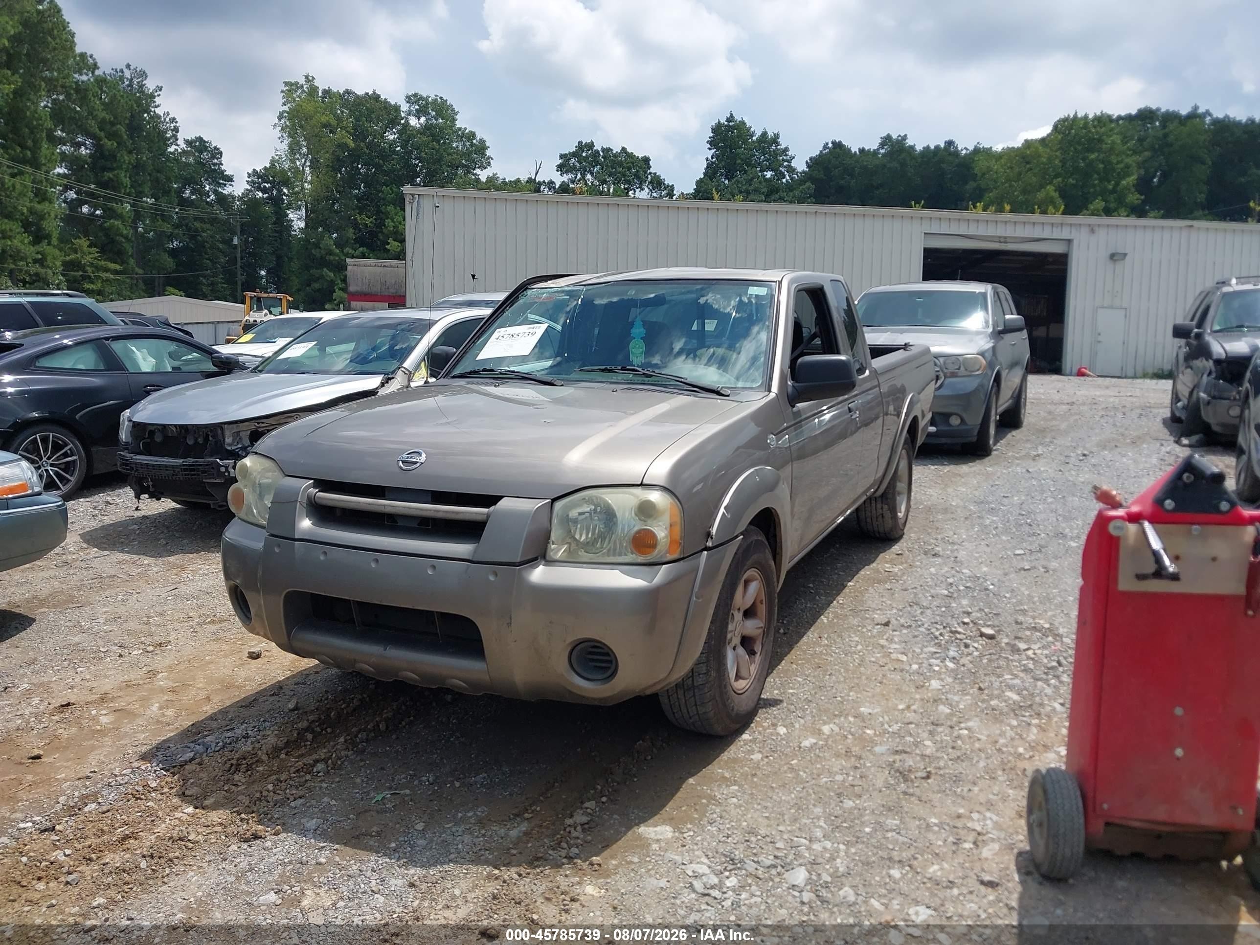 2004 Nissan Frontier Xe Beige vin: 1N6DD26T54C419465