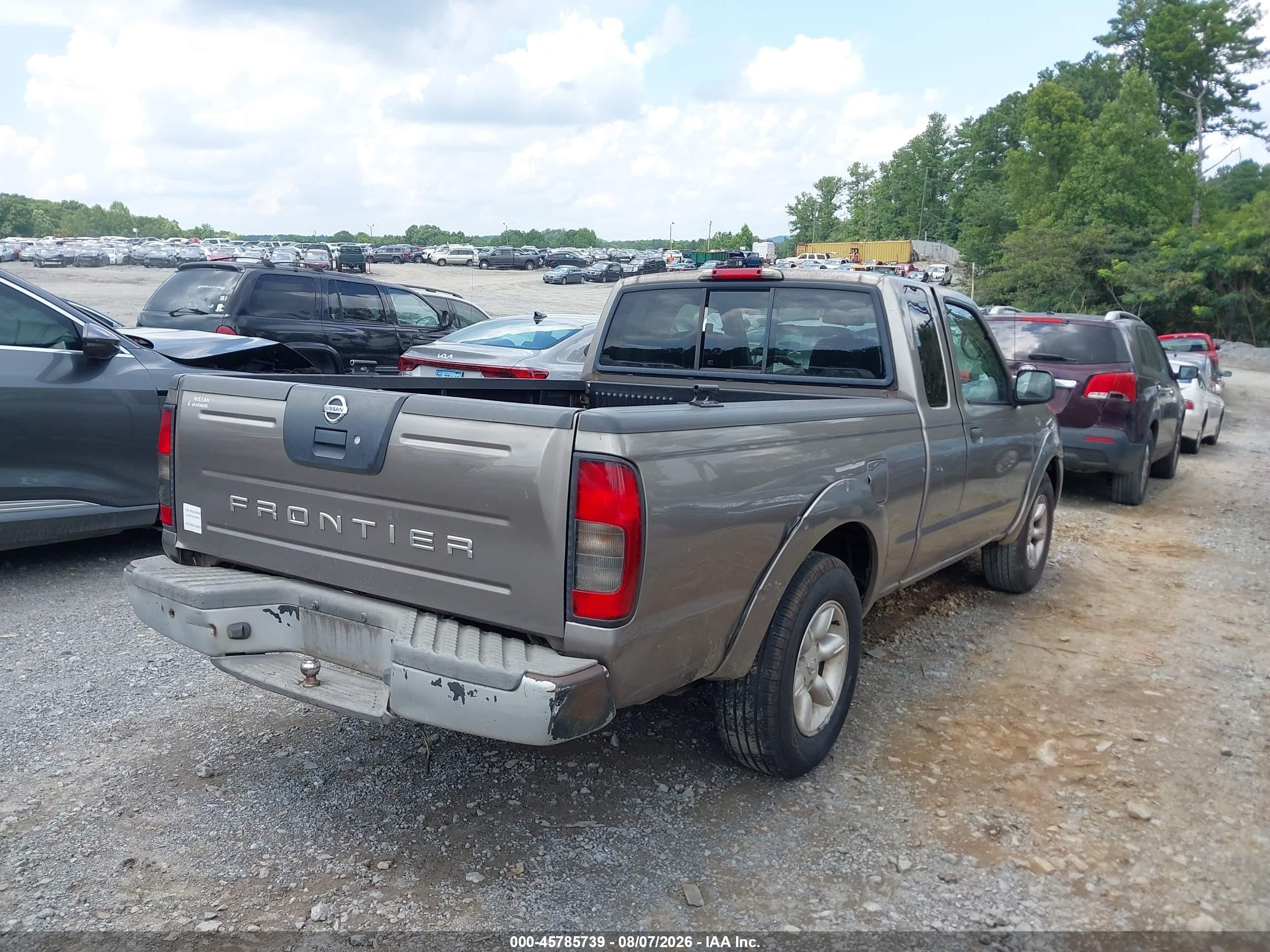 2004 Nissan Frontier Xe Beige vin: 1N6DD26T54C419465