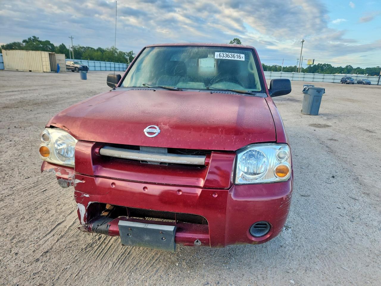 2004 Nissan Frontier Standard Бордовый vin: 1N6DD26T54C451851