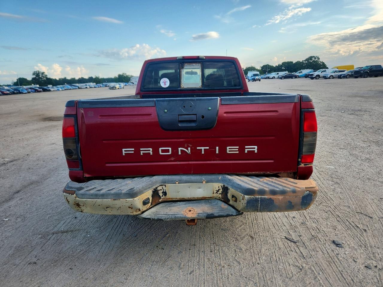 2004 Nissan Frontier Standard Бордовый vin: 1N6DD26T54C451851