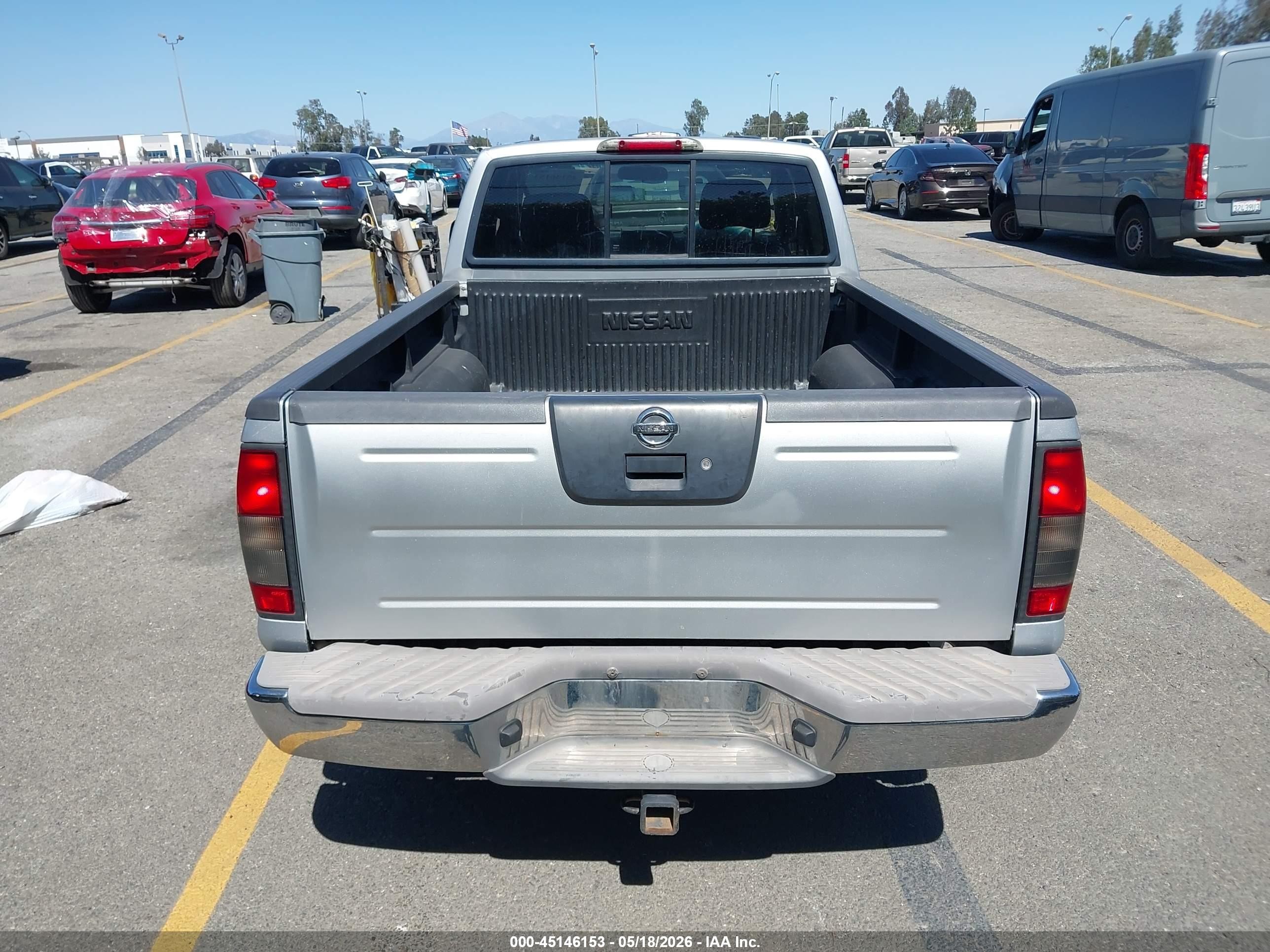 2004 Nissan Frontier Xe Silver vin: 1N6DD26T54C455480