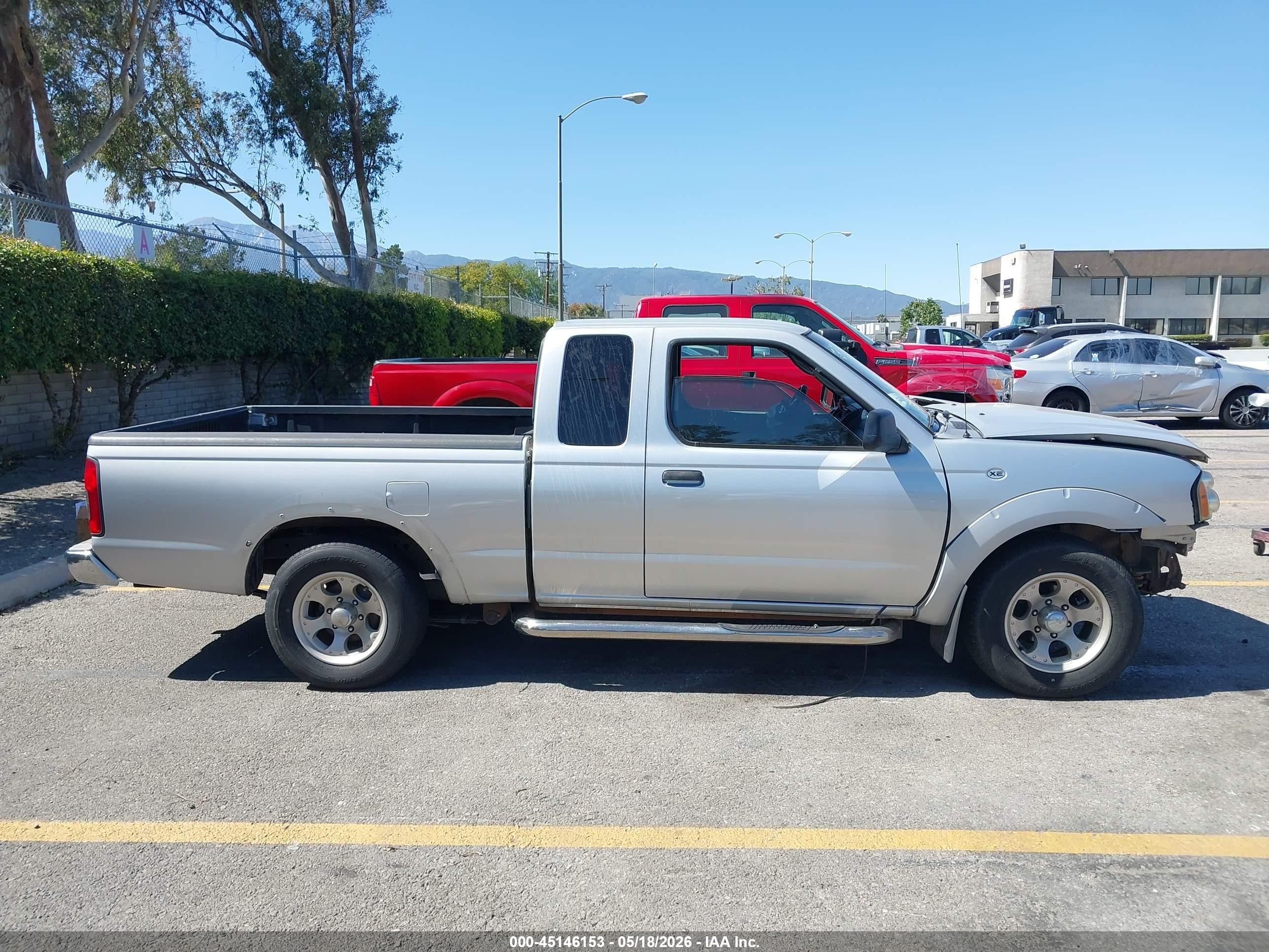 2004 Nissan Frontier Xe Silver vin: 1N6DD26T54C455480