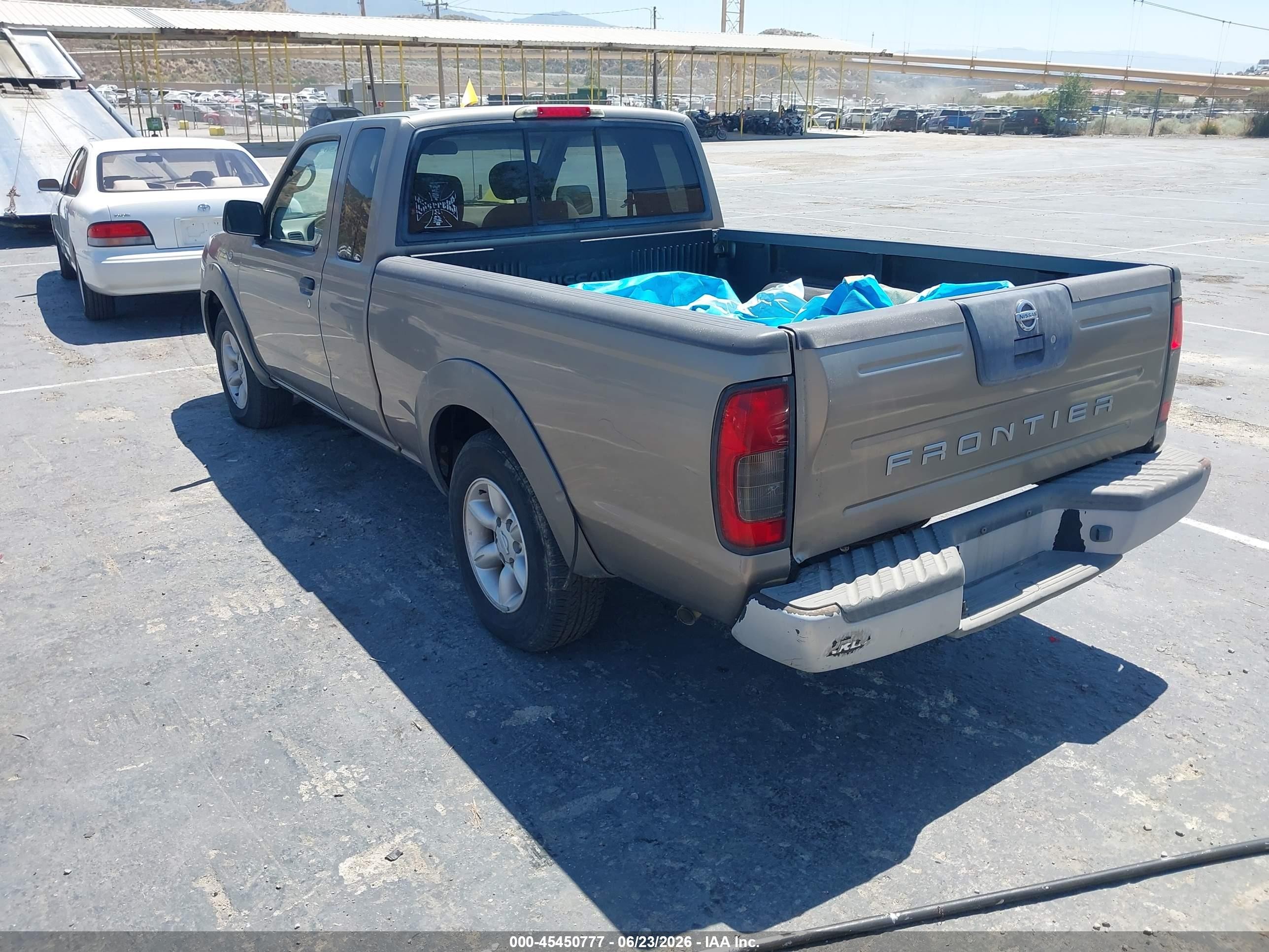 2003 Nissan Frontier Xe Бежевый vin: 1N6DD26T63C414273