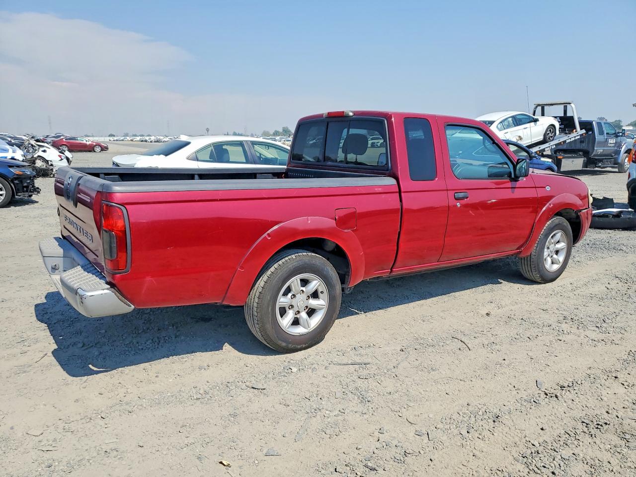 2003 Nissan Frontier King Cab Xe Бордовый vin: 1N6DD26T63C461027