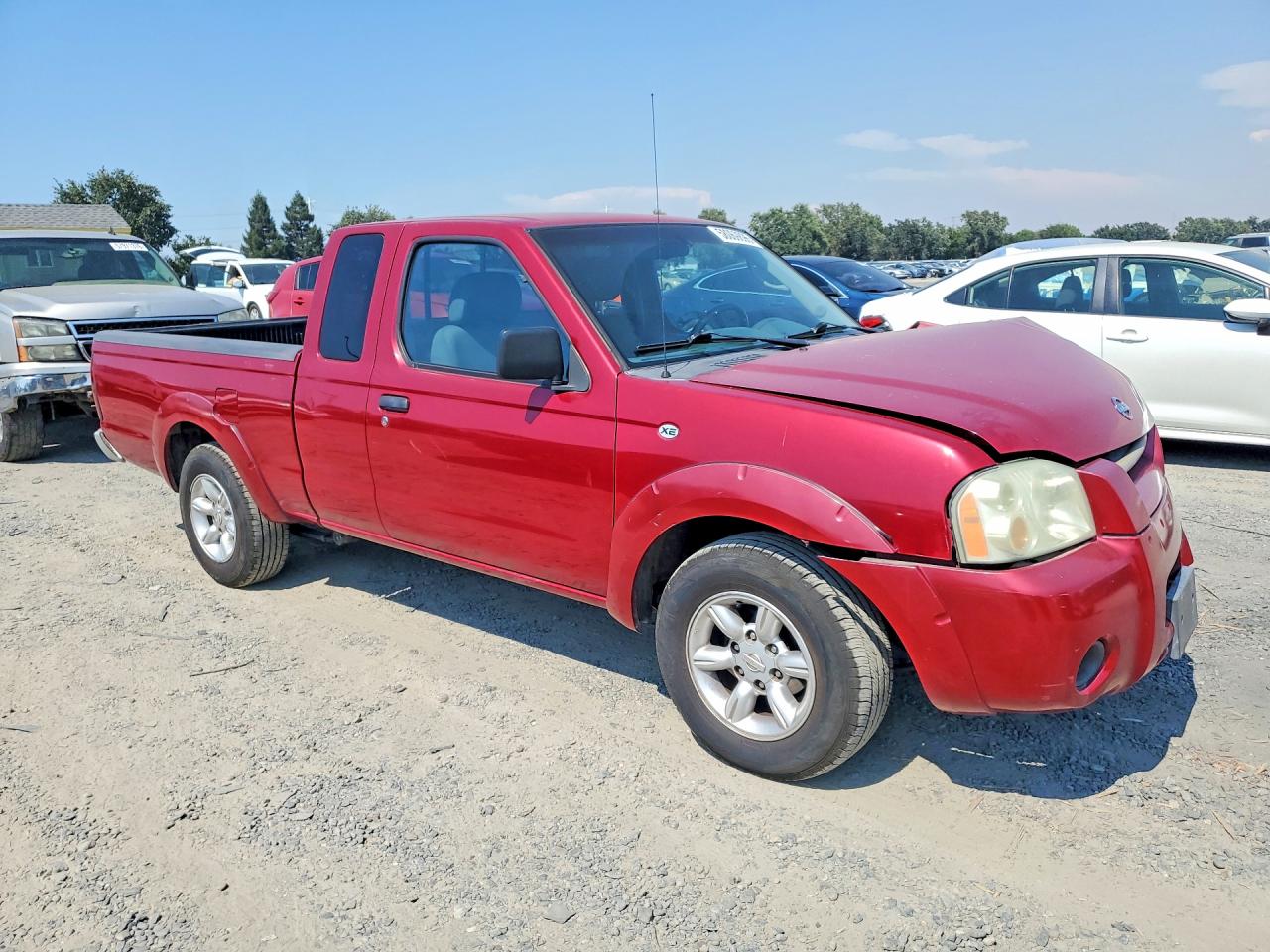2003 Nissan Frontier King Cab Xe Бордовый vin: 1N6DD26T63C461027