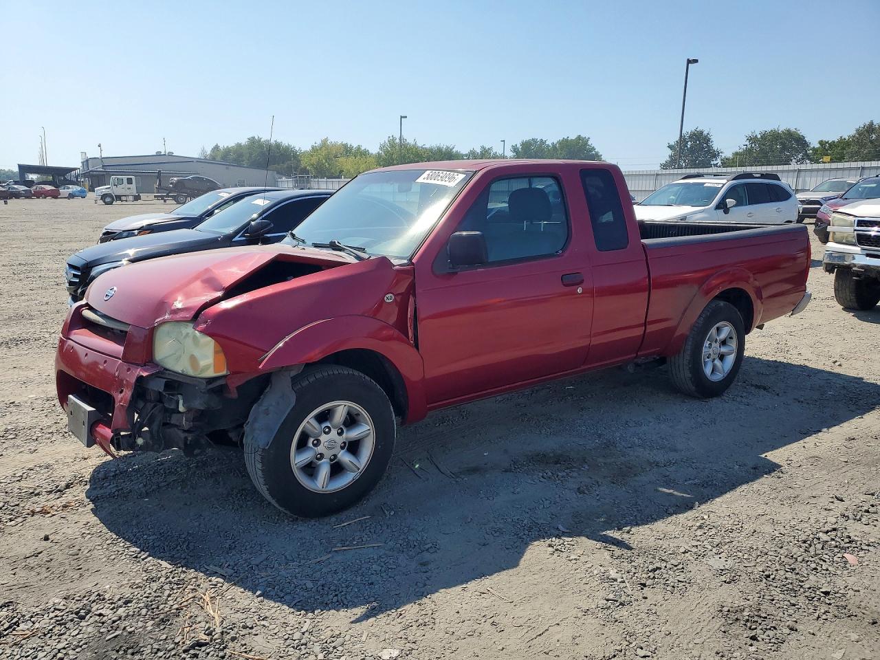 2003 Nissan Frontier King Cab Xe Бордовый vin: 1N6DD26T63C461027