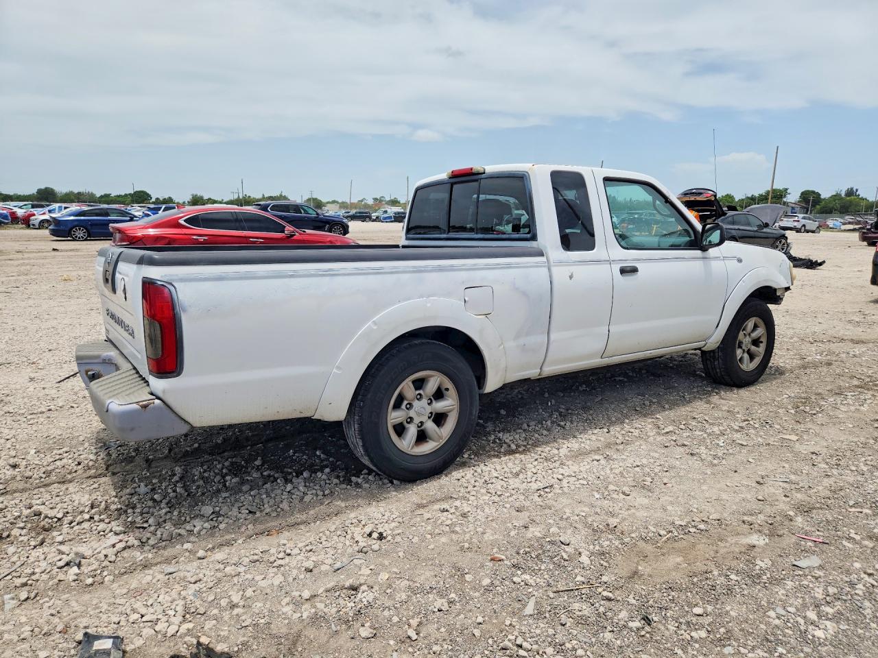 2004 Nissan Frontier King Cab Xe White vin: 1N6DD26T64C407485