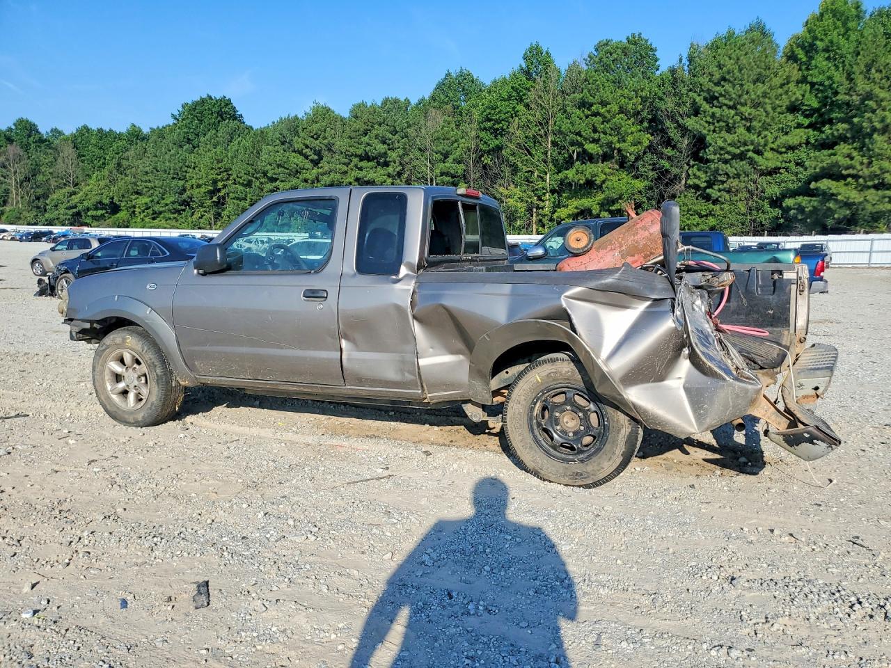 2004 Nissan Frontier King Cab Xe Tan vin: 1N6DD26T64C409673