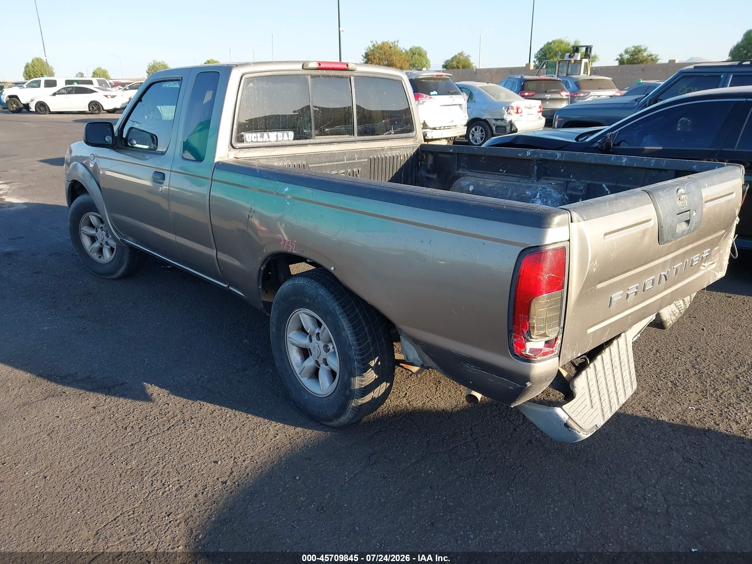 2004 Nissan Frontier Xe Beige vin: 1N6DD26T64C410516