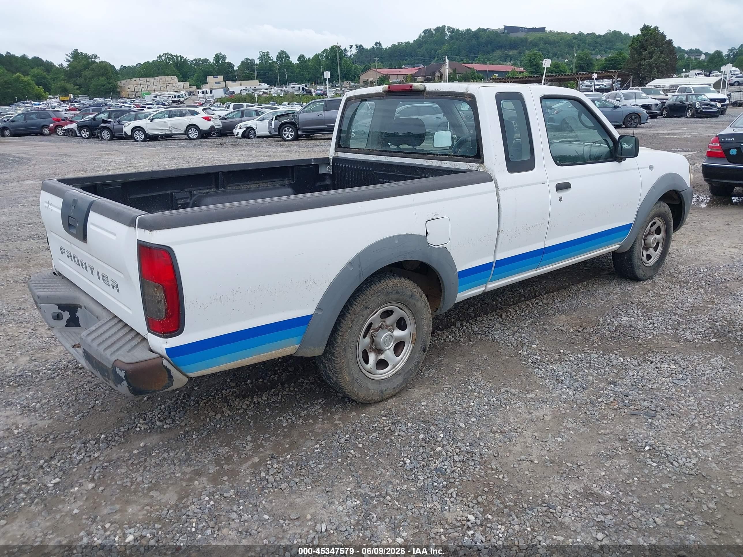 2004 Nissan Frontier Standard White vin: 1N6DD26T64C422620