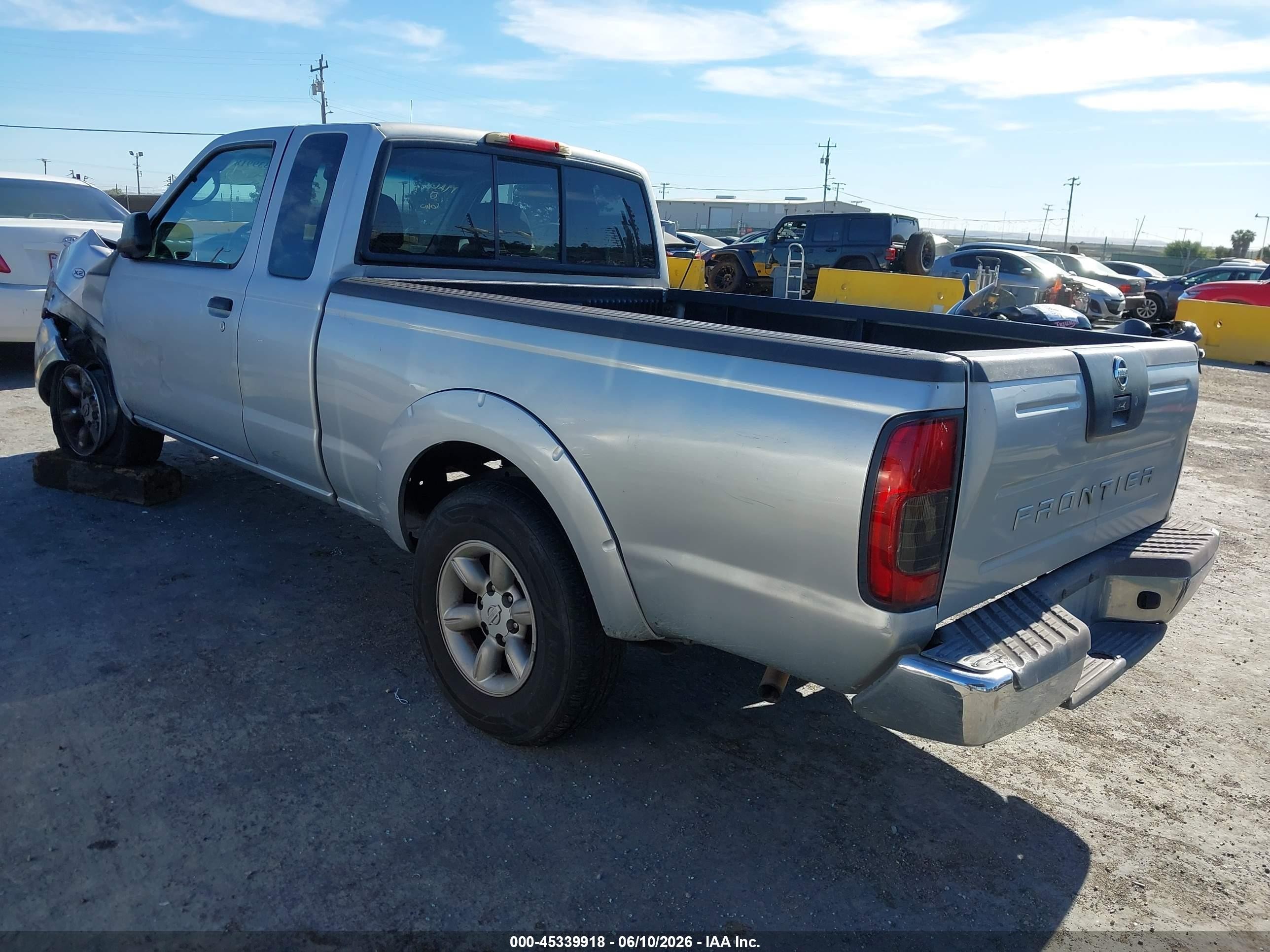2004 Nissan Frontier Xe Silver vin: 1N6DD26T64C453656