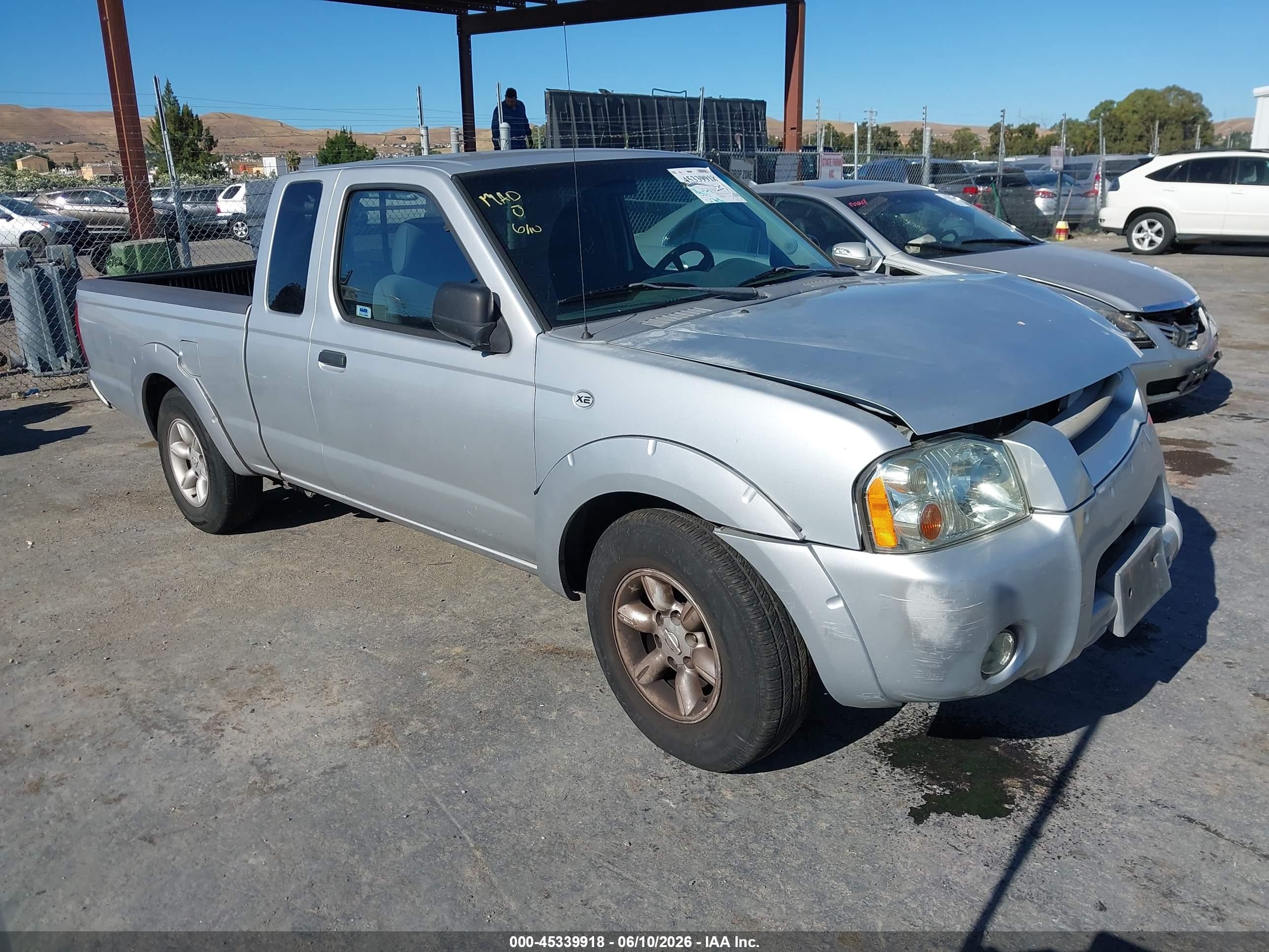 2004 Nissan Frontier Xe Silver vin: 1N6DD26T64C453656