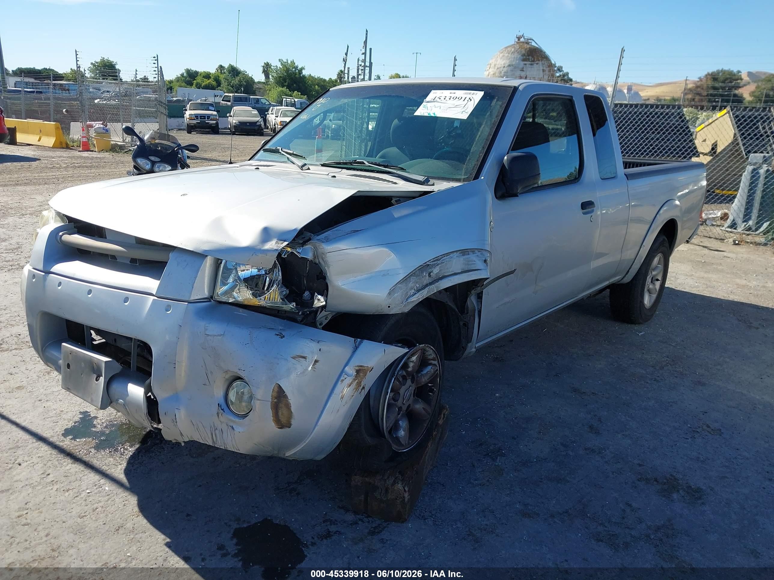 2004 Nissan Frontier Xe Silver vin: 1N6DD26T64C453656