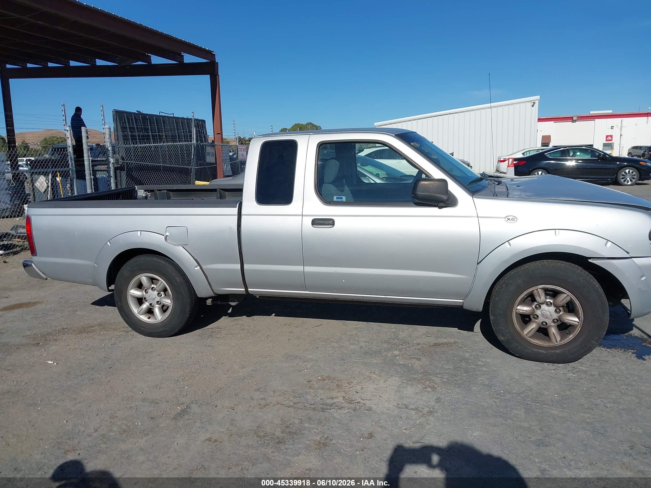 2004 Nissan Frontier Xe Silver vin: 1N6DD26T64C453656