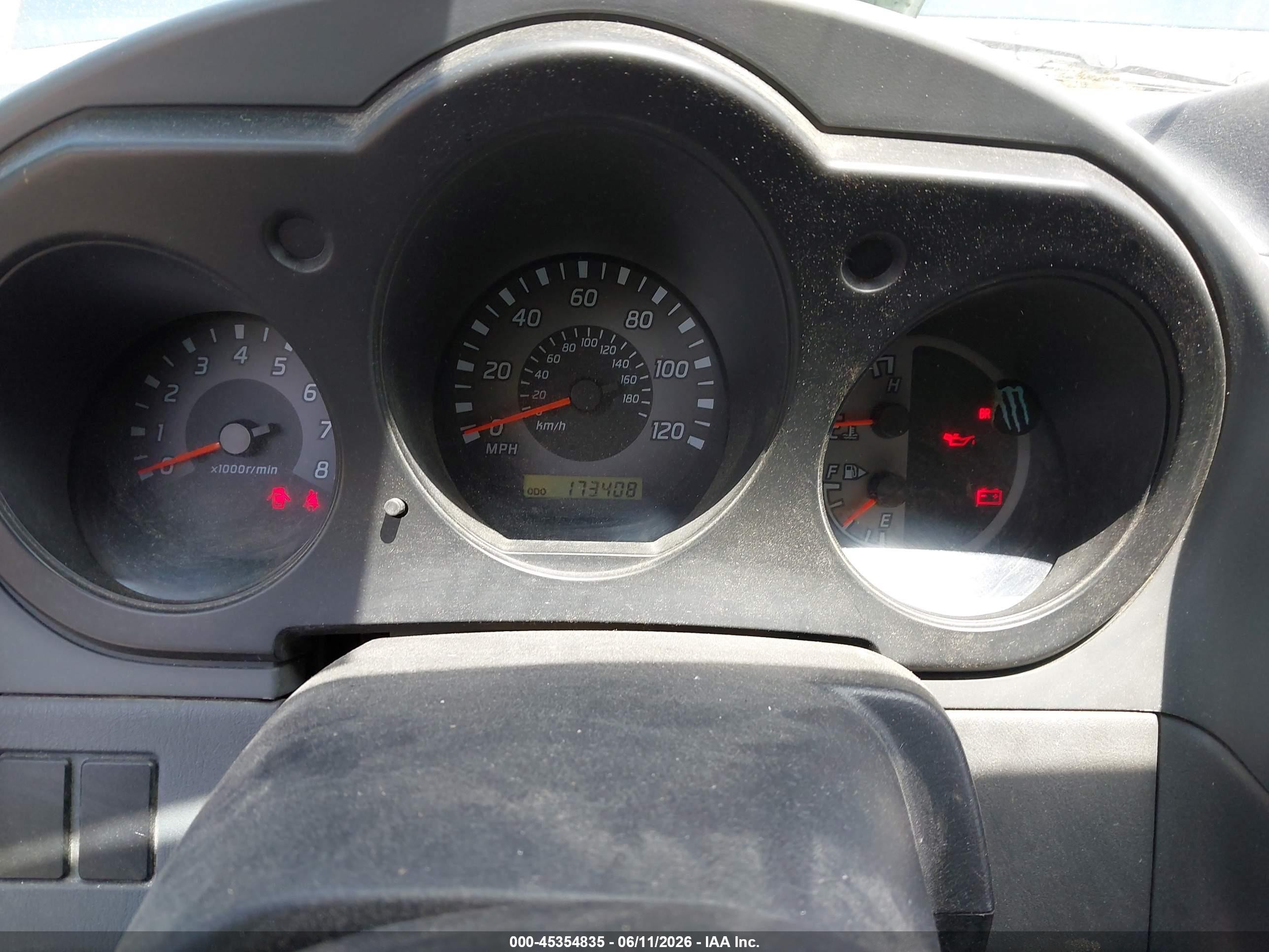 2003 Nissan Frontier Xe Blue vin: 1N6DD26T73C430725