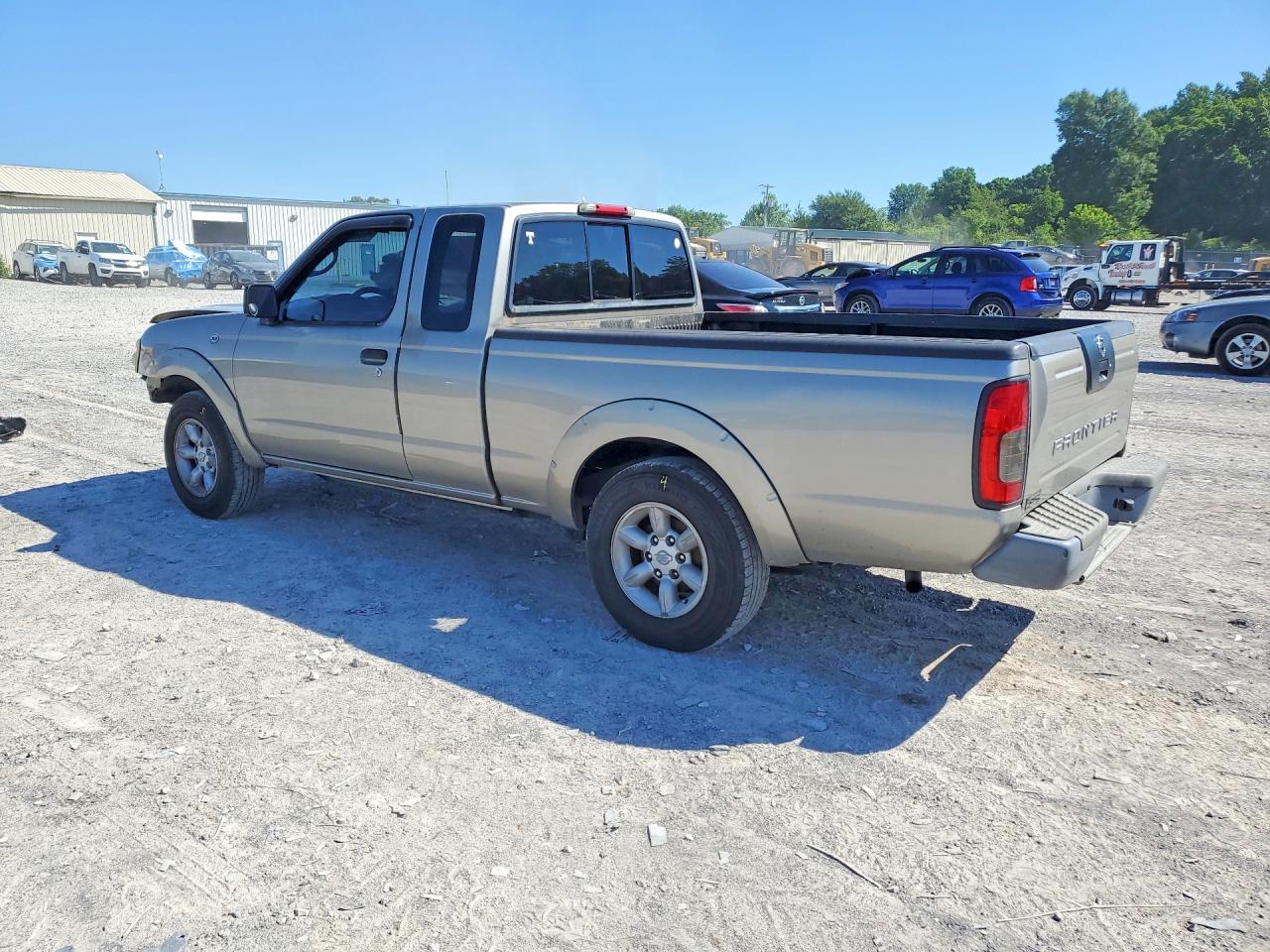 2003 Nissan Frontier King Cab Xe Silver vin: 1N6DD26T73C433351