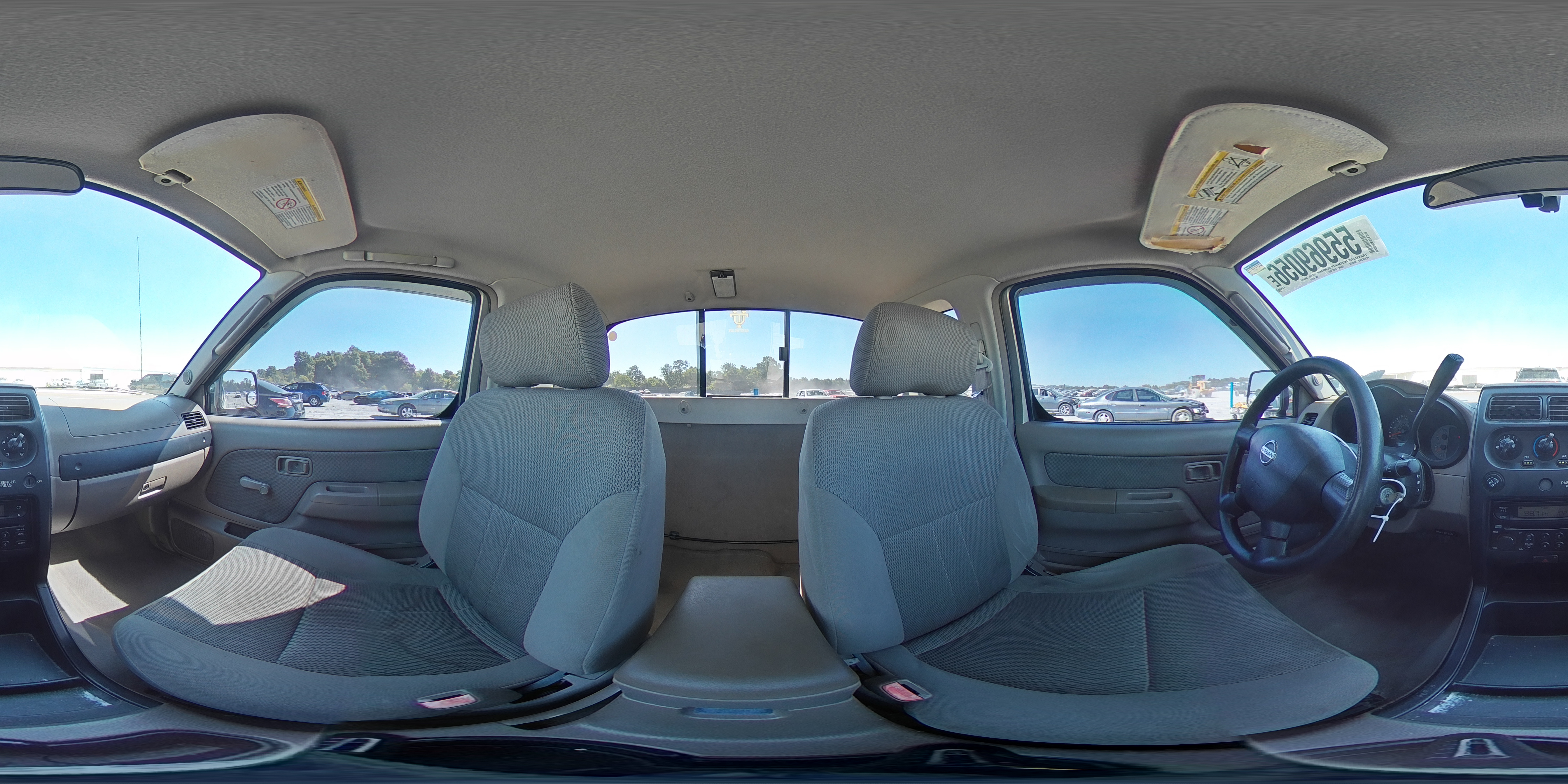 2003 Nissan Frontier King Cab Xe Silver vin: 1N6DD26T73C433351