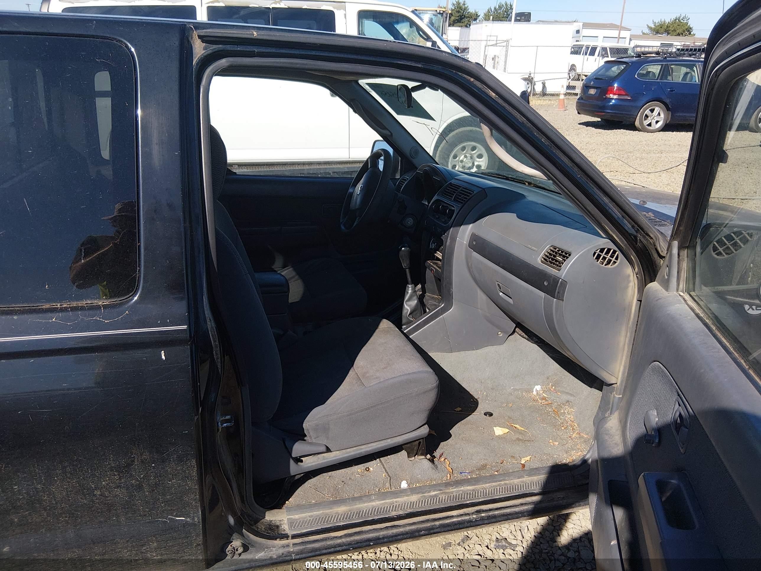 2003 Nissan Frontier Xe Черный vin: 1N6DD26T73C444964