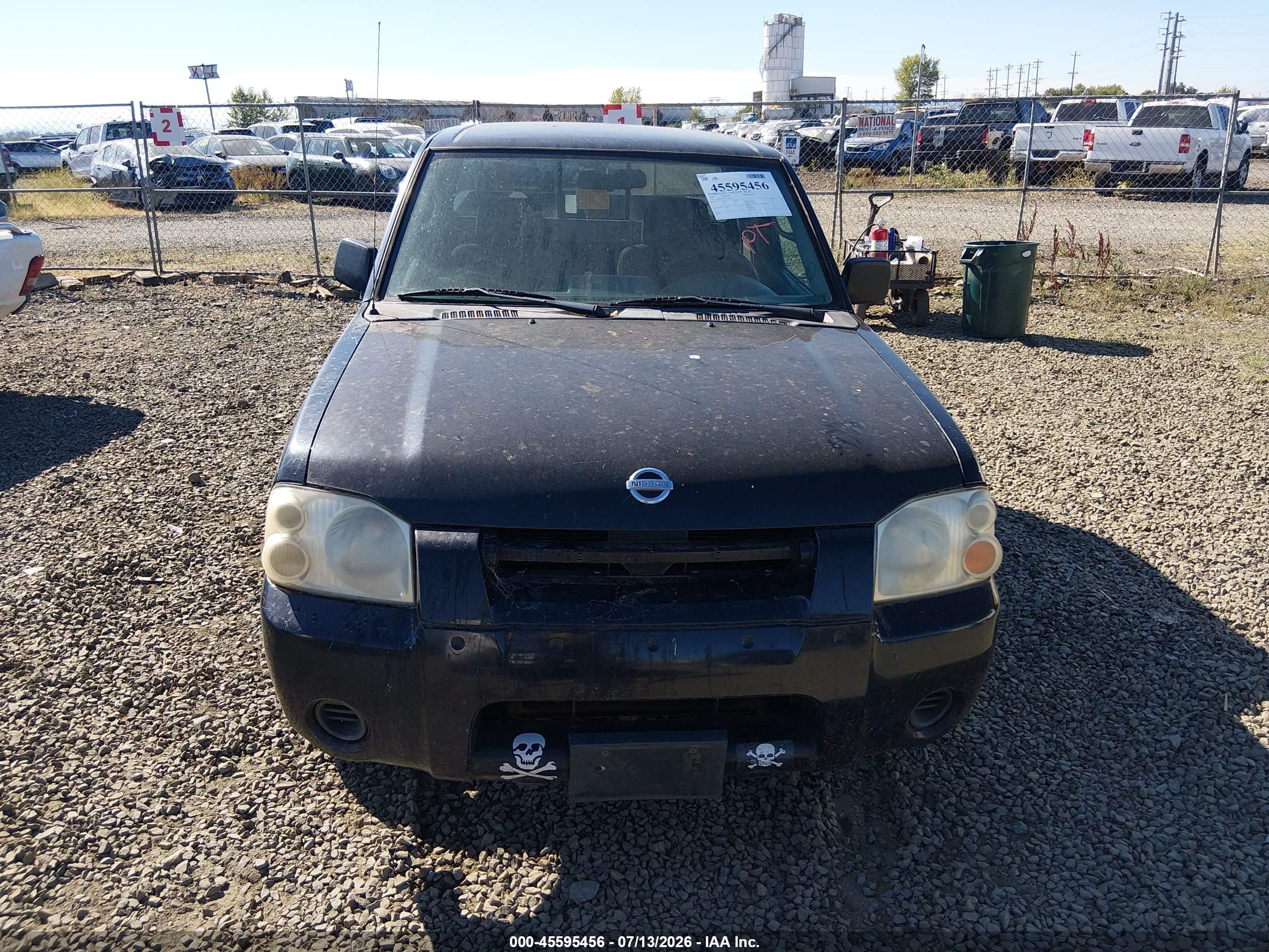 2003 Nissan Frontier Xe Черный vin: 1N6DD26T73C444964