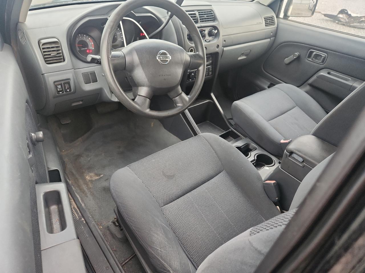 2003 Nissan Frontier King Cab Xe Black vin: 1N6DD26T73C452871