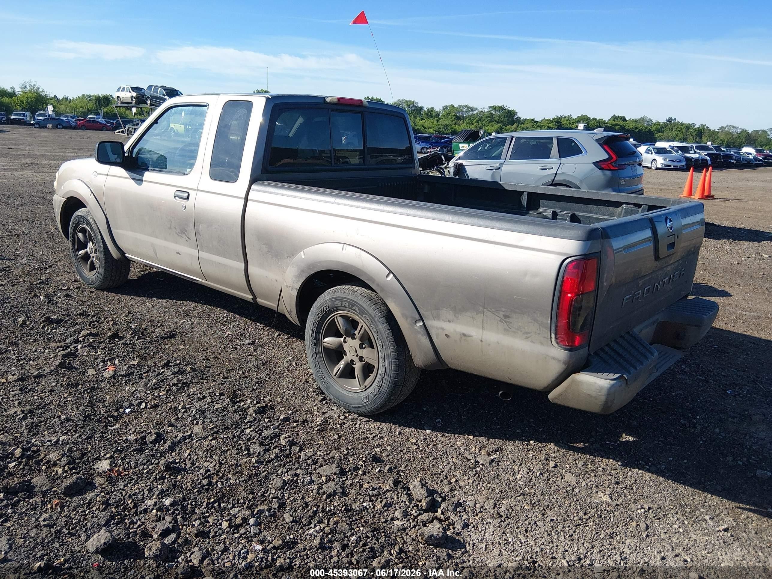 2004 Nissan Frontier Xe Beige vin: 1N6DD26T74C437711
