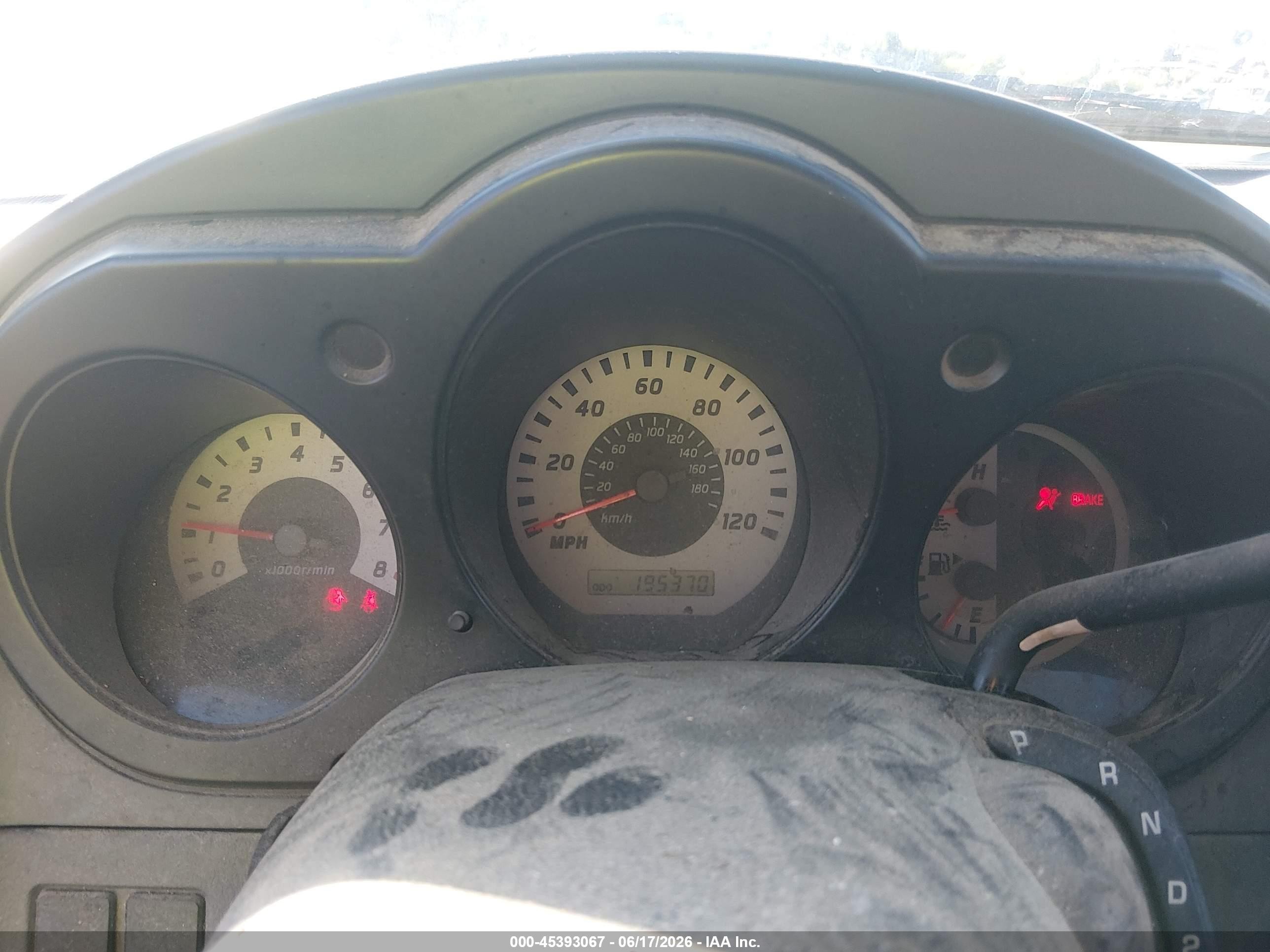2004 Nissan Frontier Xe Beige vin: 1N6DD26T74C437711