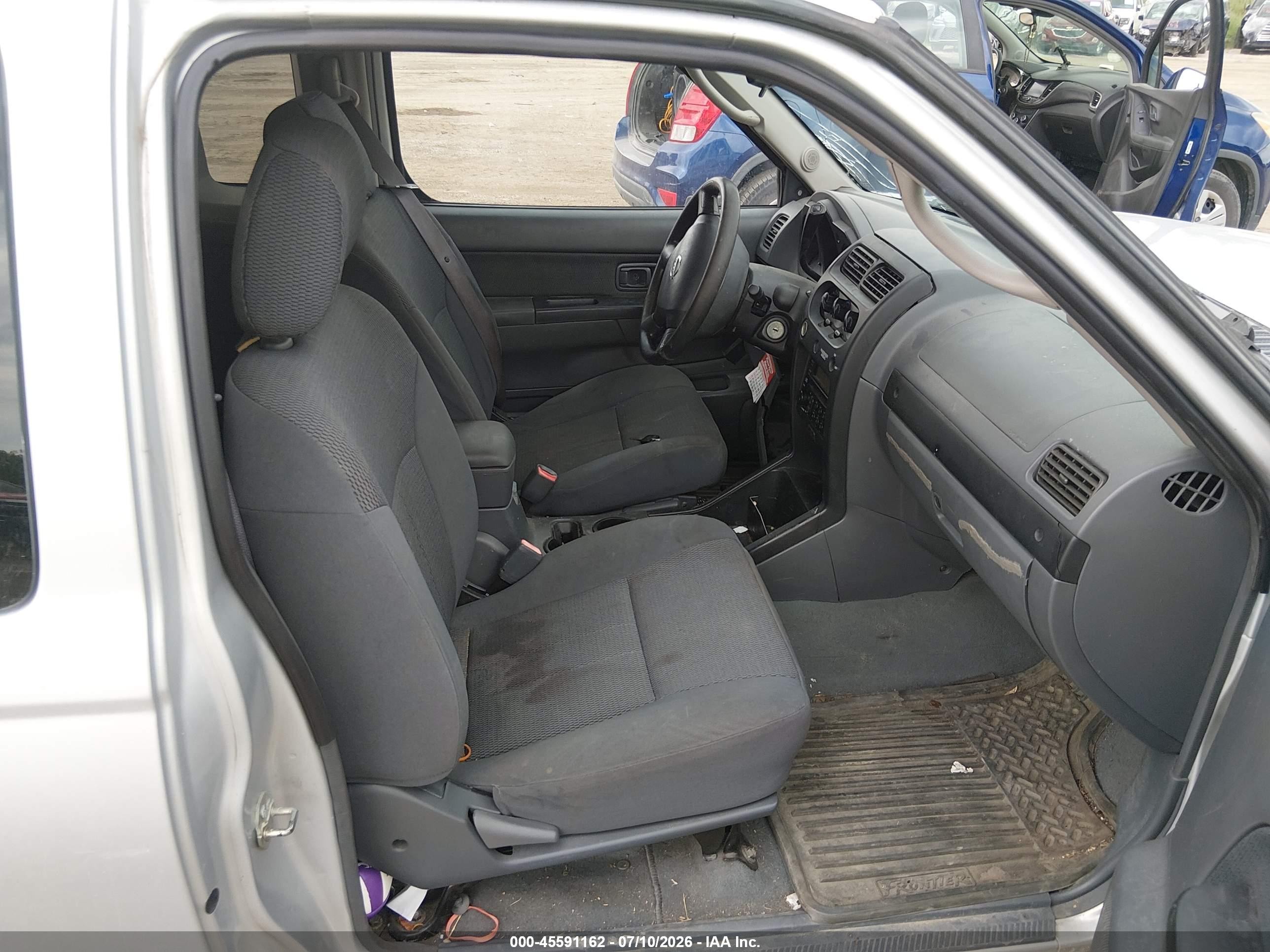 2004 Nissan Frontier Xe Gray vin: 1N6DD26T74C450149