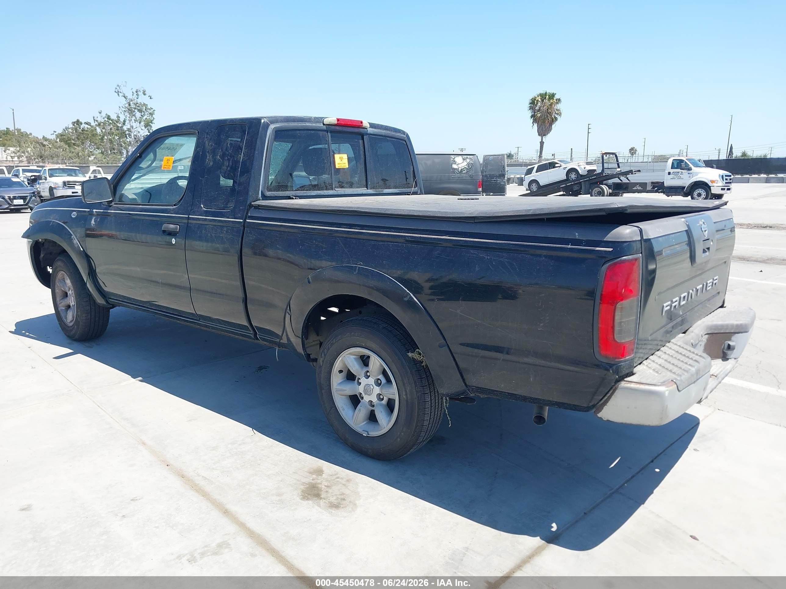 2003 Nissan Frontier Xe Black vin: 1N6DD26T83C461918