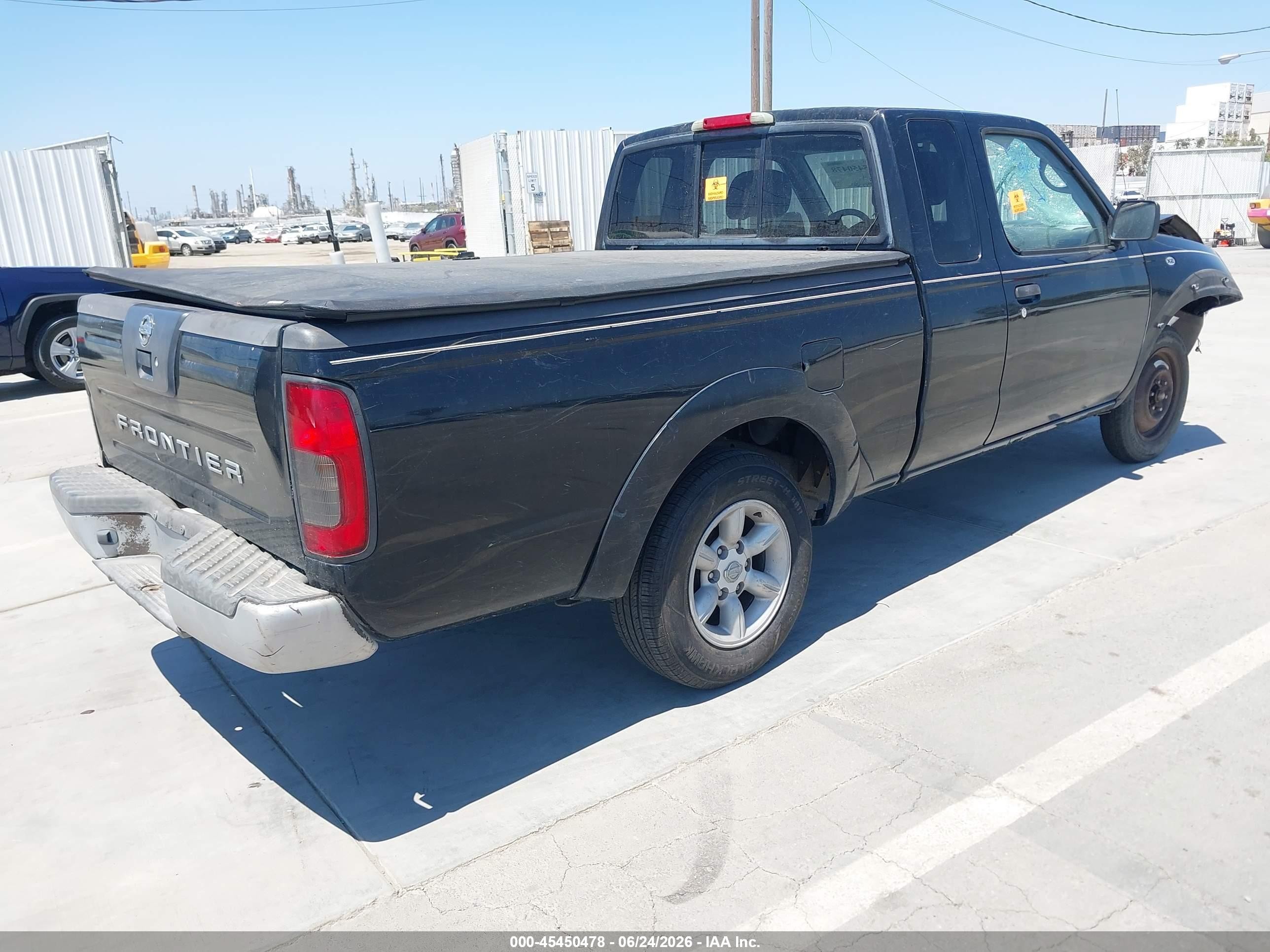 2003 Nissan Frontier Xe Black vin: 1N6DD26T83C461918
