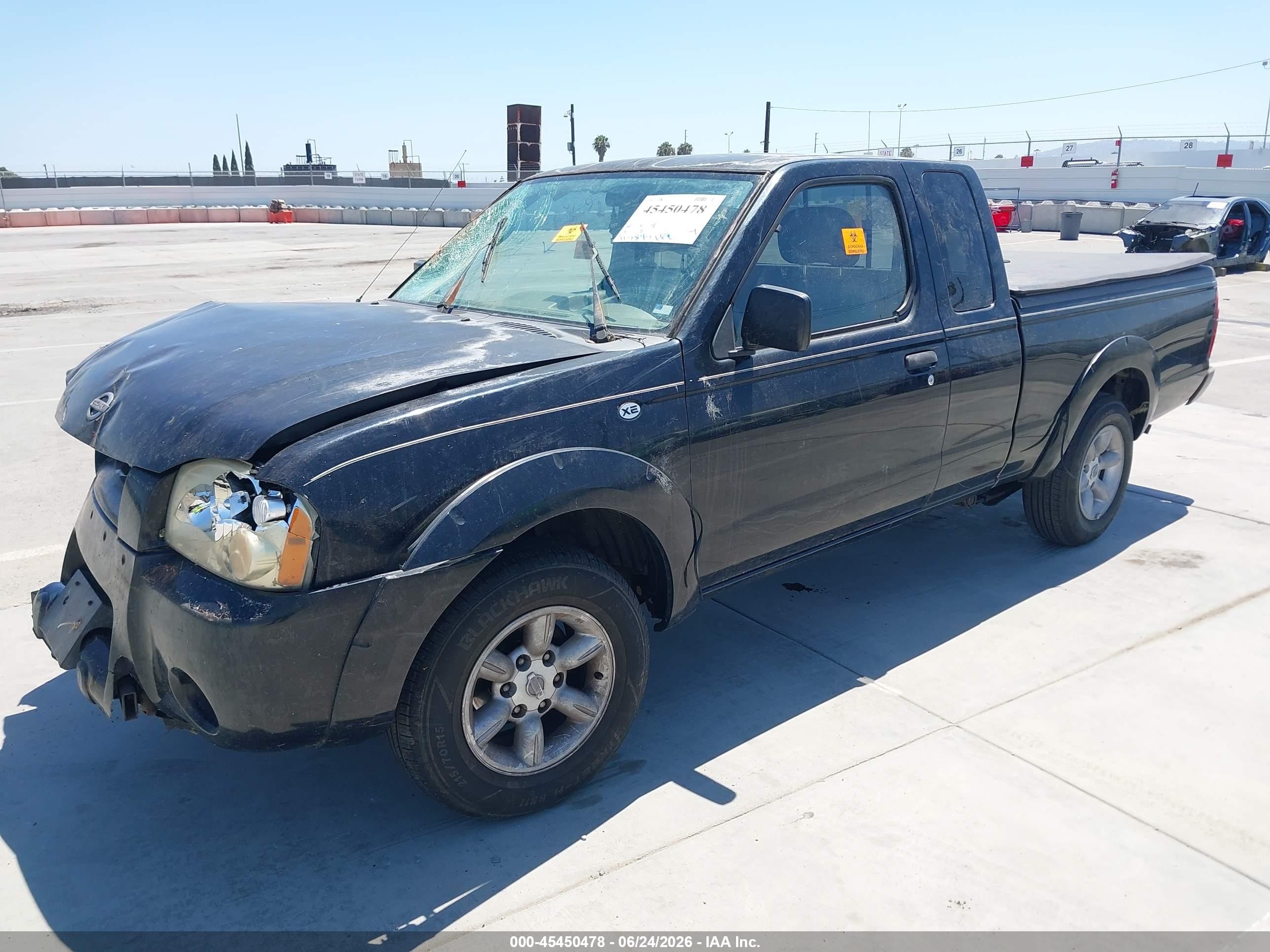 2003 Nissan Frontier Xe Black vin: 1N6DD26T83C461918