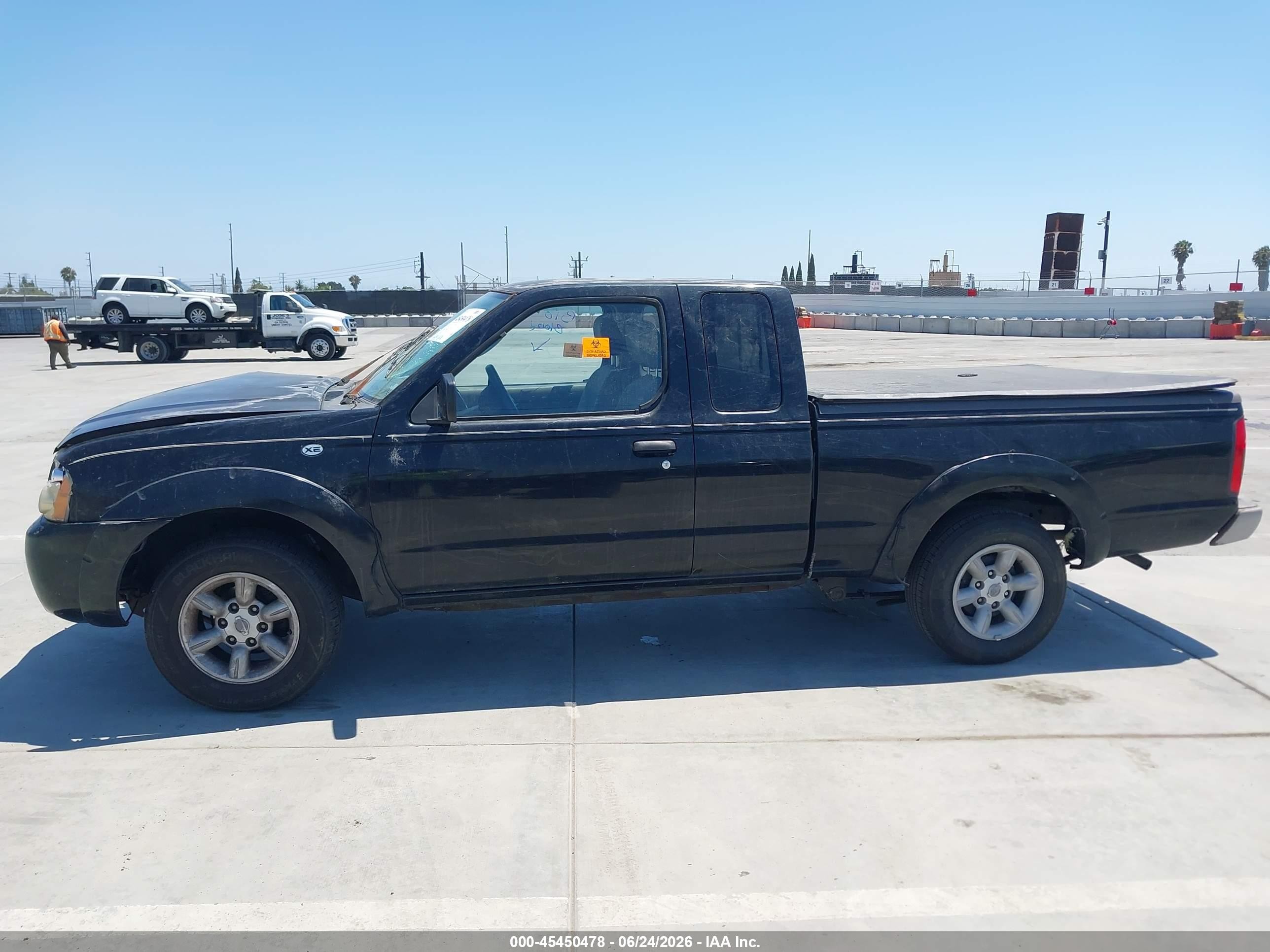 2003 Nissan Frontier Xe Black vin: 1N6DD26T83C461918