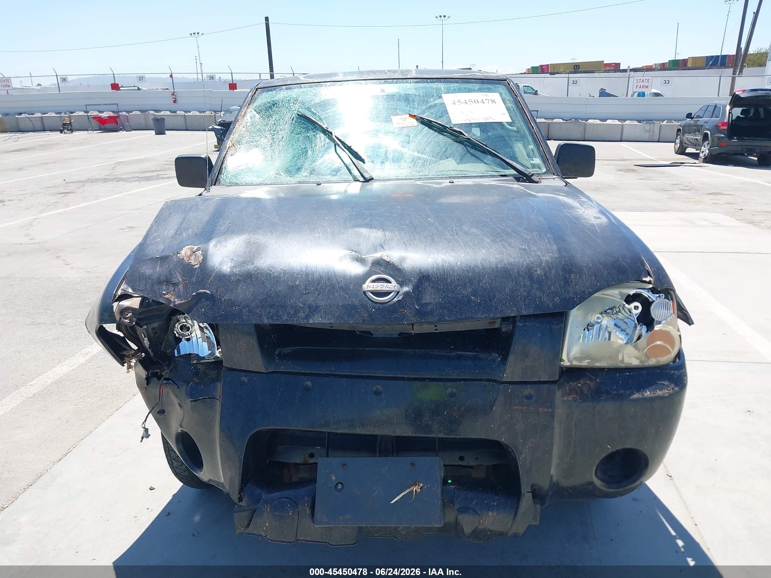 2003 Nissan Frontier Xe Black vin: 1N6DD26T83C461918