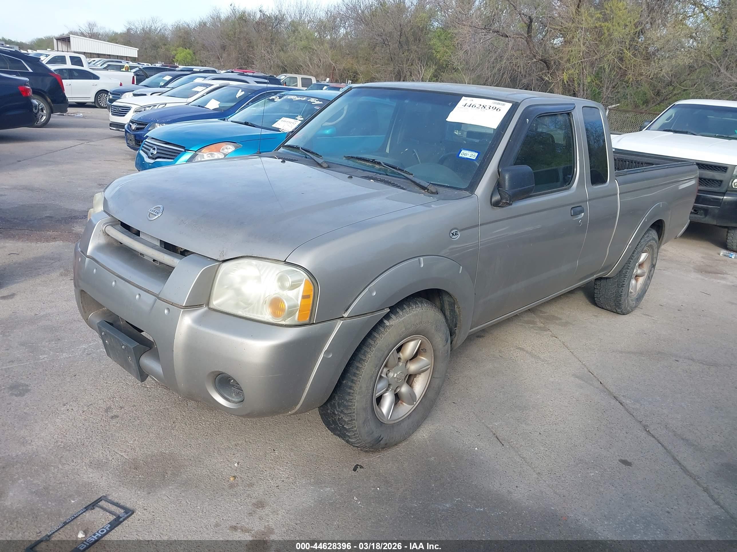 2004 Nissan Frontier Xe Серый vin: 1N6DD26T84C425986