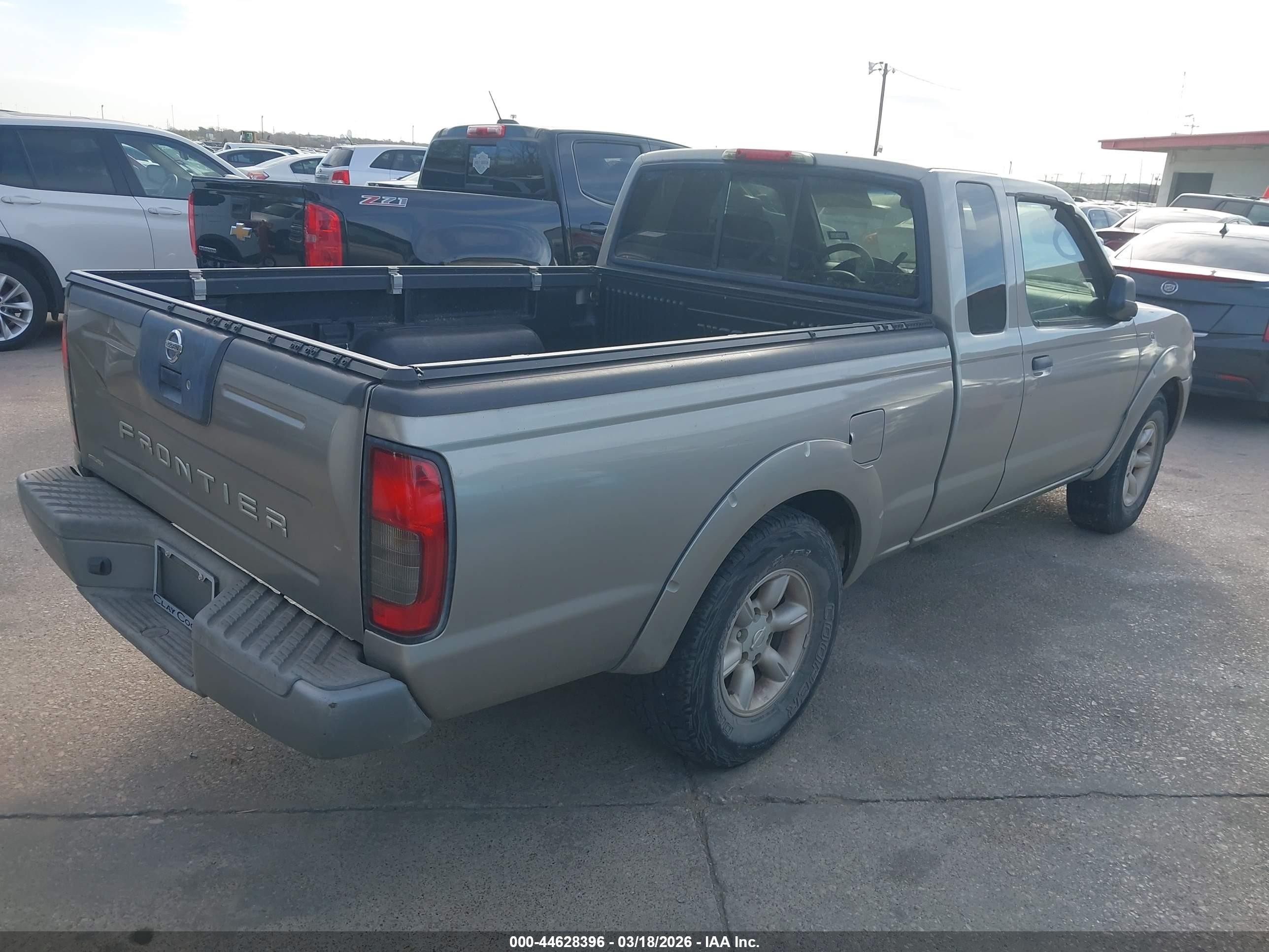 2004 Nissan Frontier Xe Серый vin: 1N6DD26T84C425986