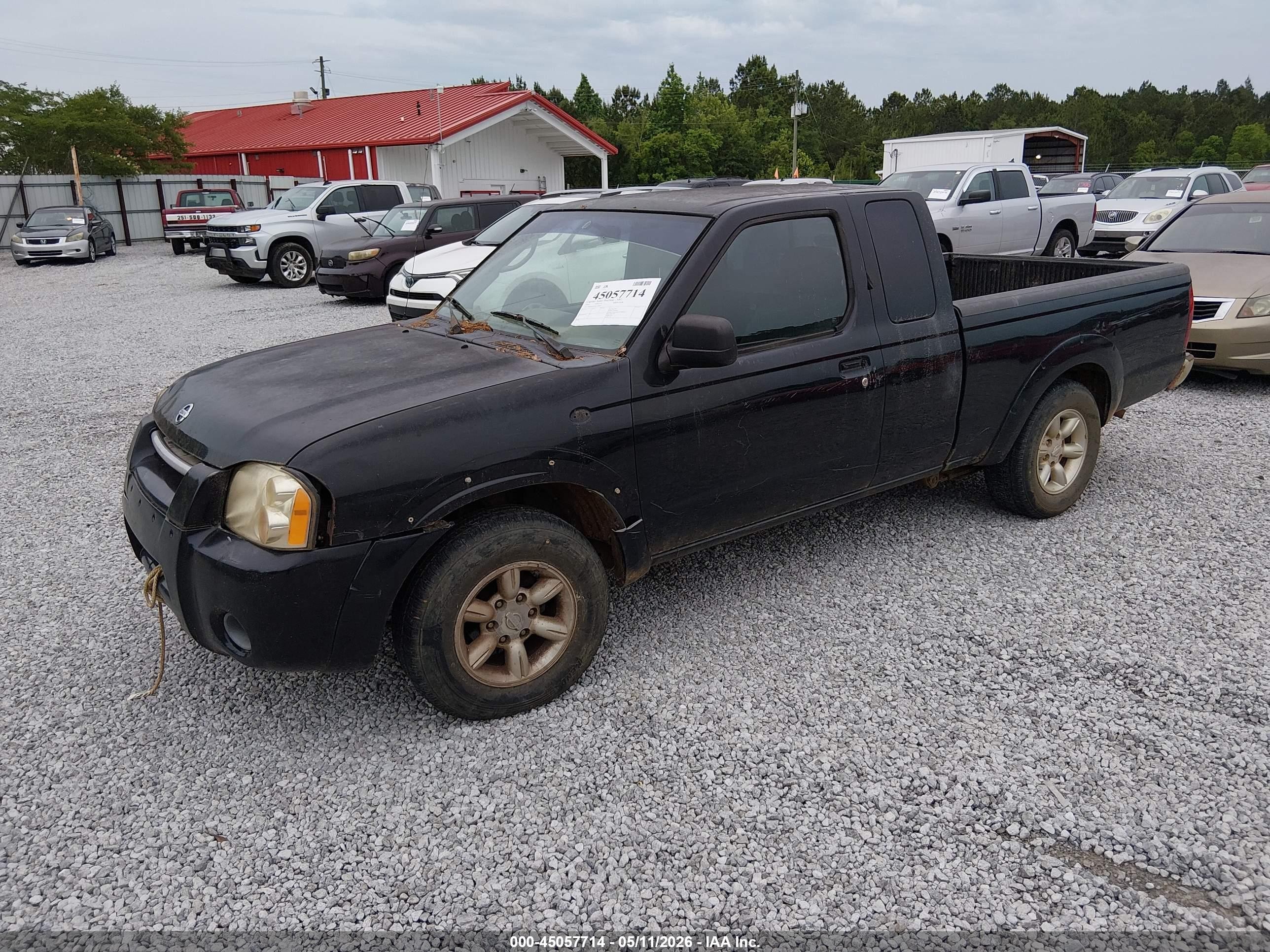 2004 Nissan Frontier Xe Black vin: 1N6DD26T84C439063