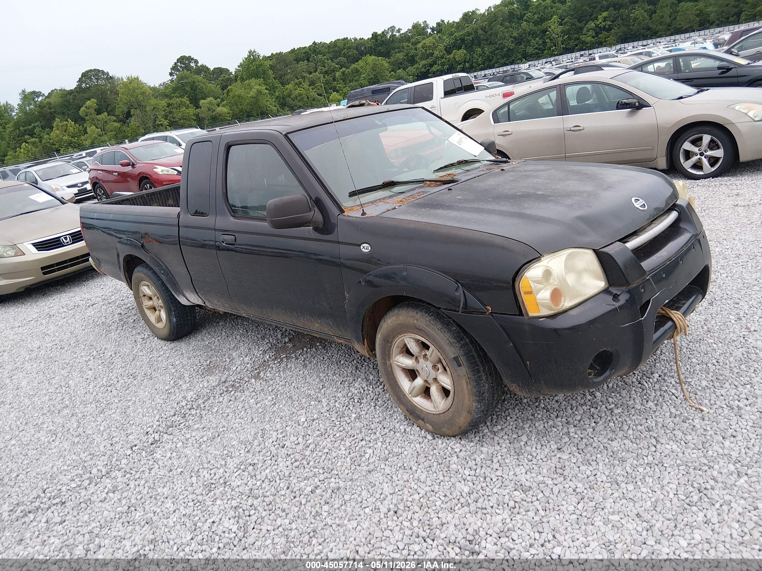2004 Nissan Frontier Xe Black vin: 1N6DD26T84C439063