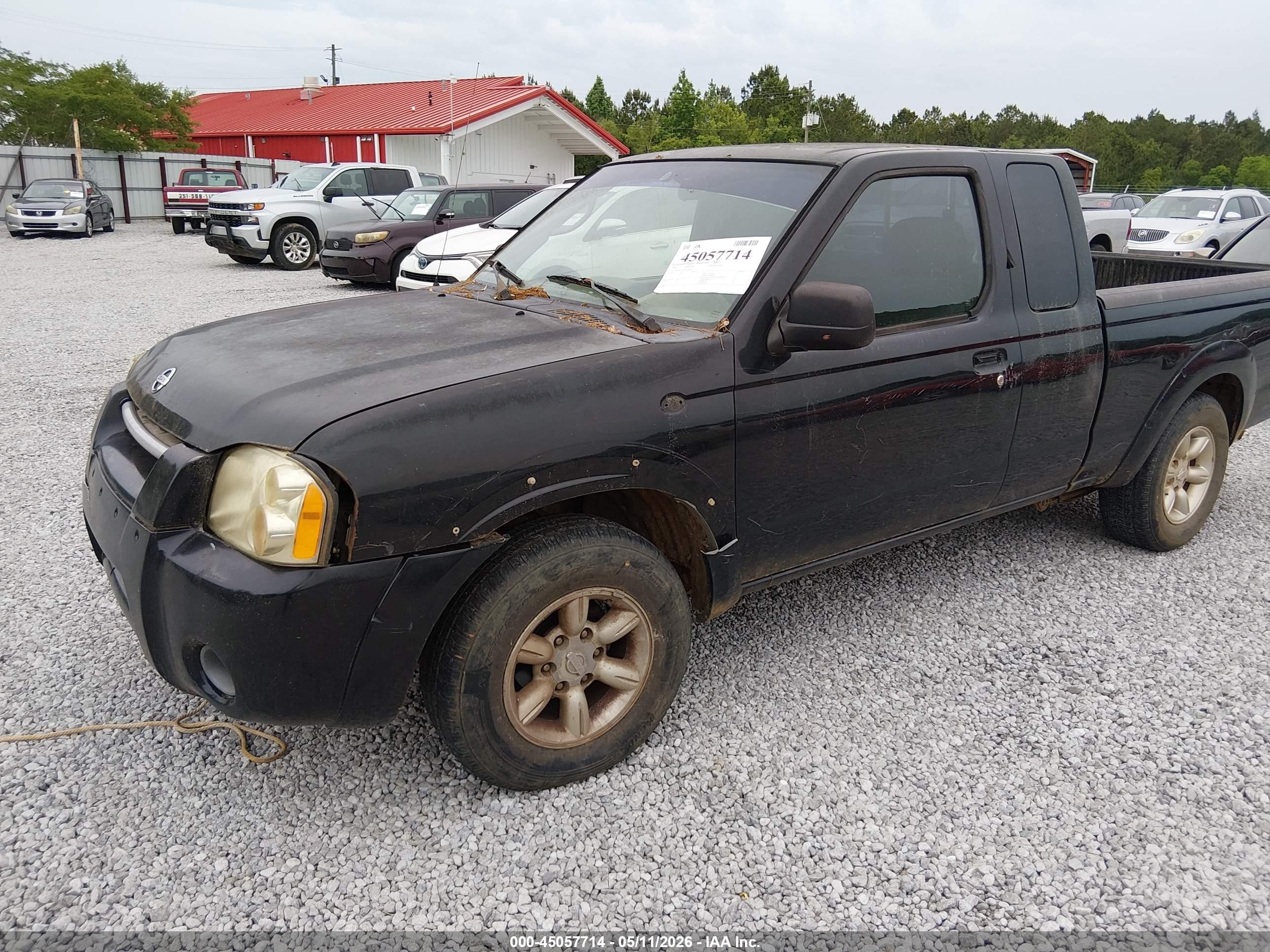 2004 Nissan Frontier Xe Black vin: 1N6DD26T84C439063