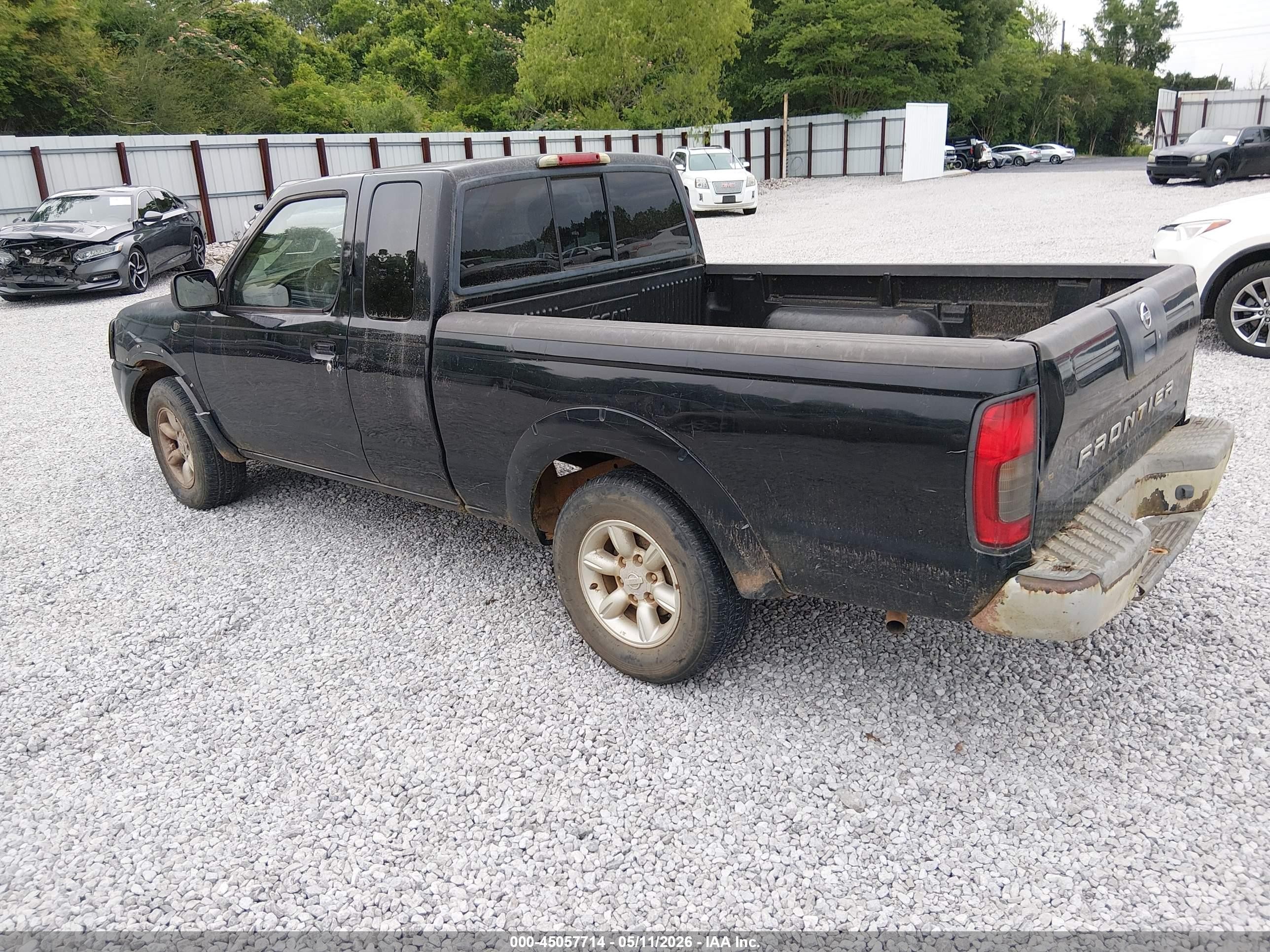 2004 Nissan Frontier Xe Black vin: 1N6DD26T84C439063