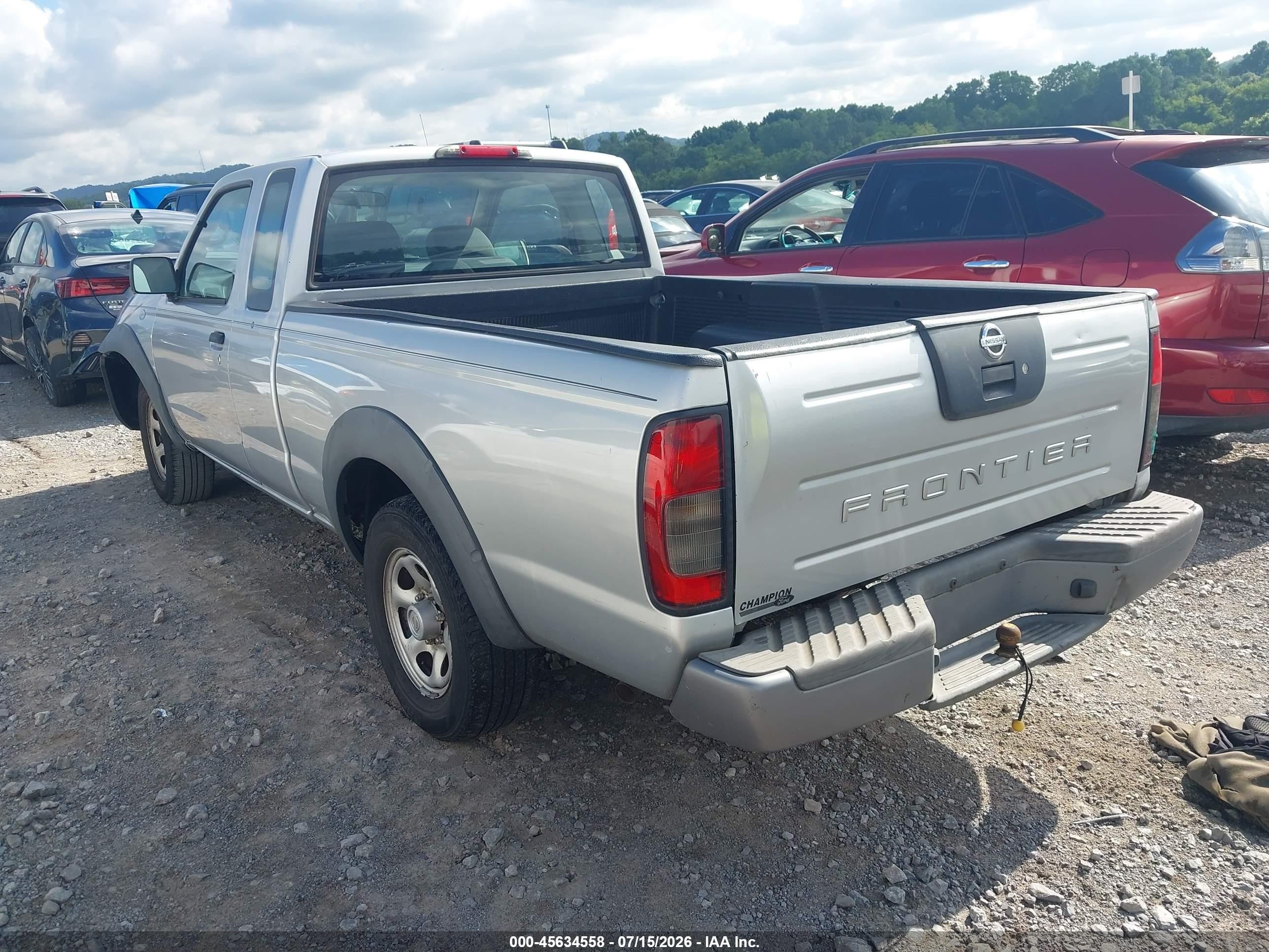 2004 Nissan Frontier Standard Silver vin: 1N6DD26T84C461516