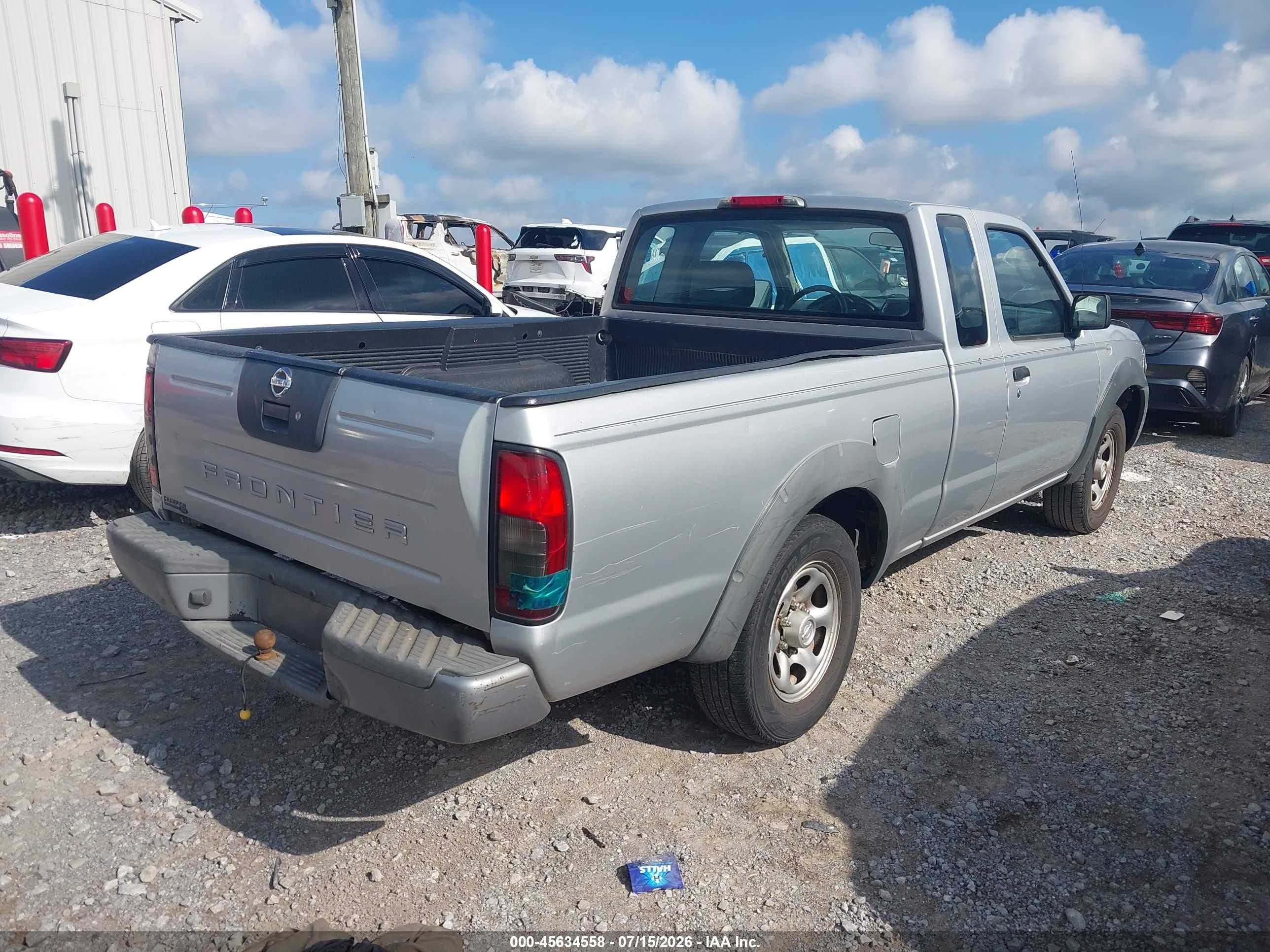 2004 Nissan Frontier Standard Silver vin: 1N6DD26T84C461516