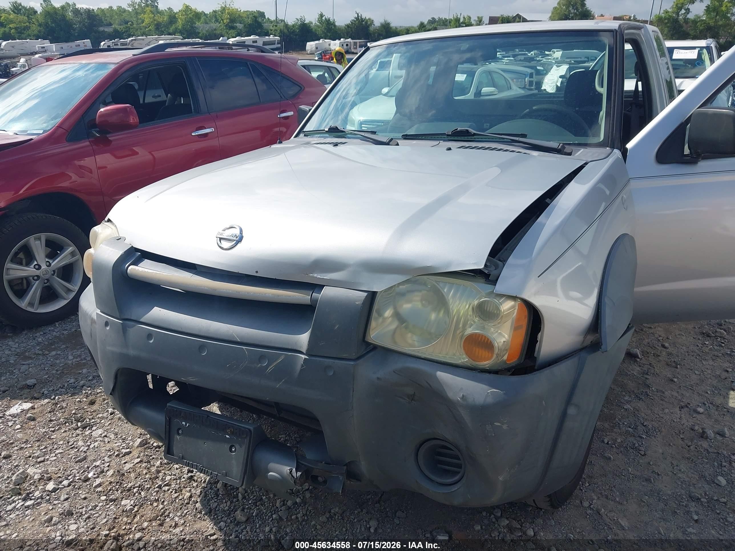 2004 Nissan Frontier Standard Silver vin: 1N6DD26T84C461516