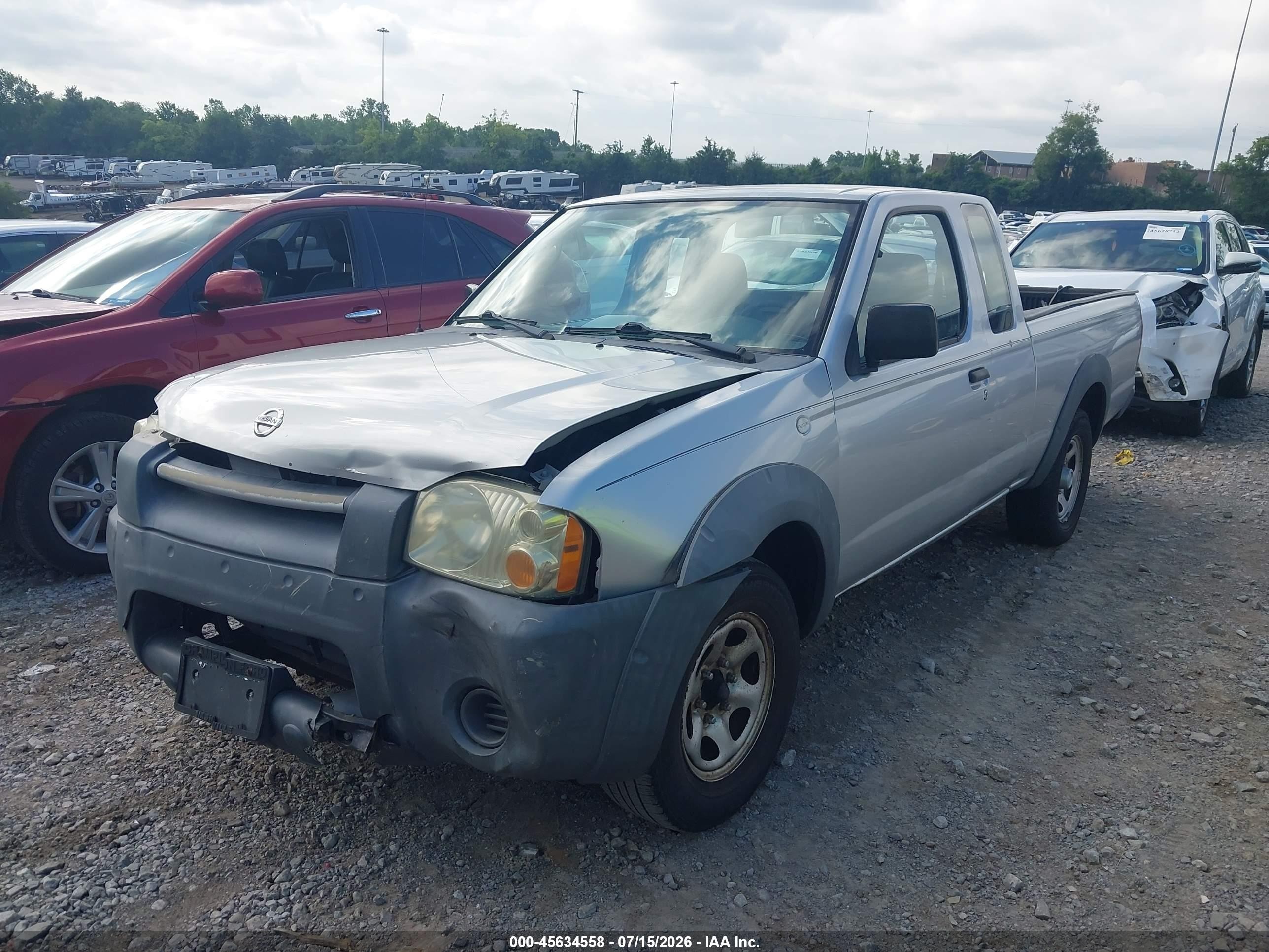 2004 Nissan Frontier Standard Silver vin: 1N6DD26T84C461516