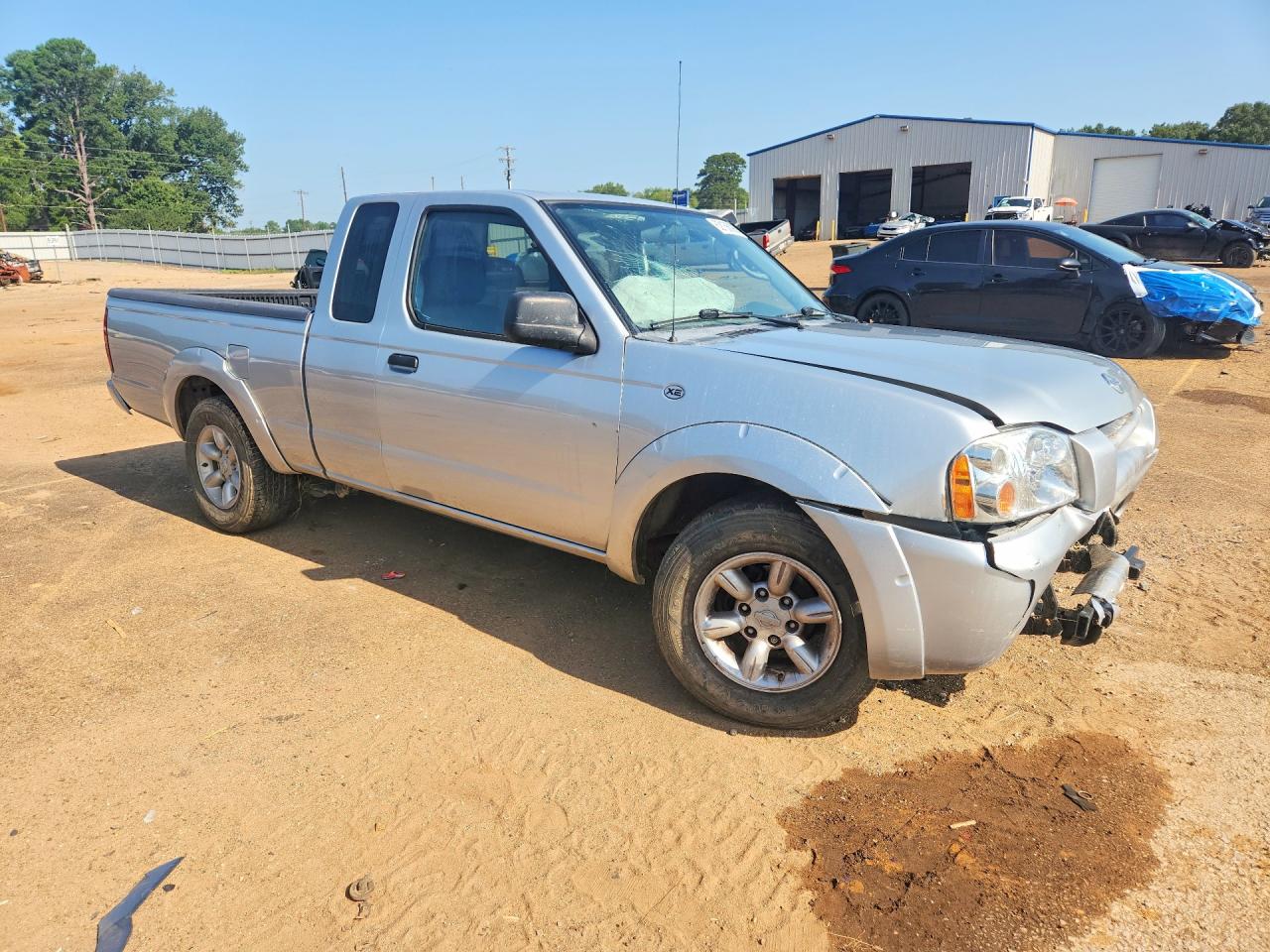 2004 Nissan Frontier Standard Silver vin: 1N6DD26T84C471575