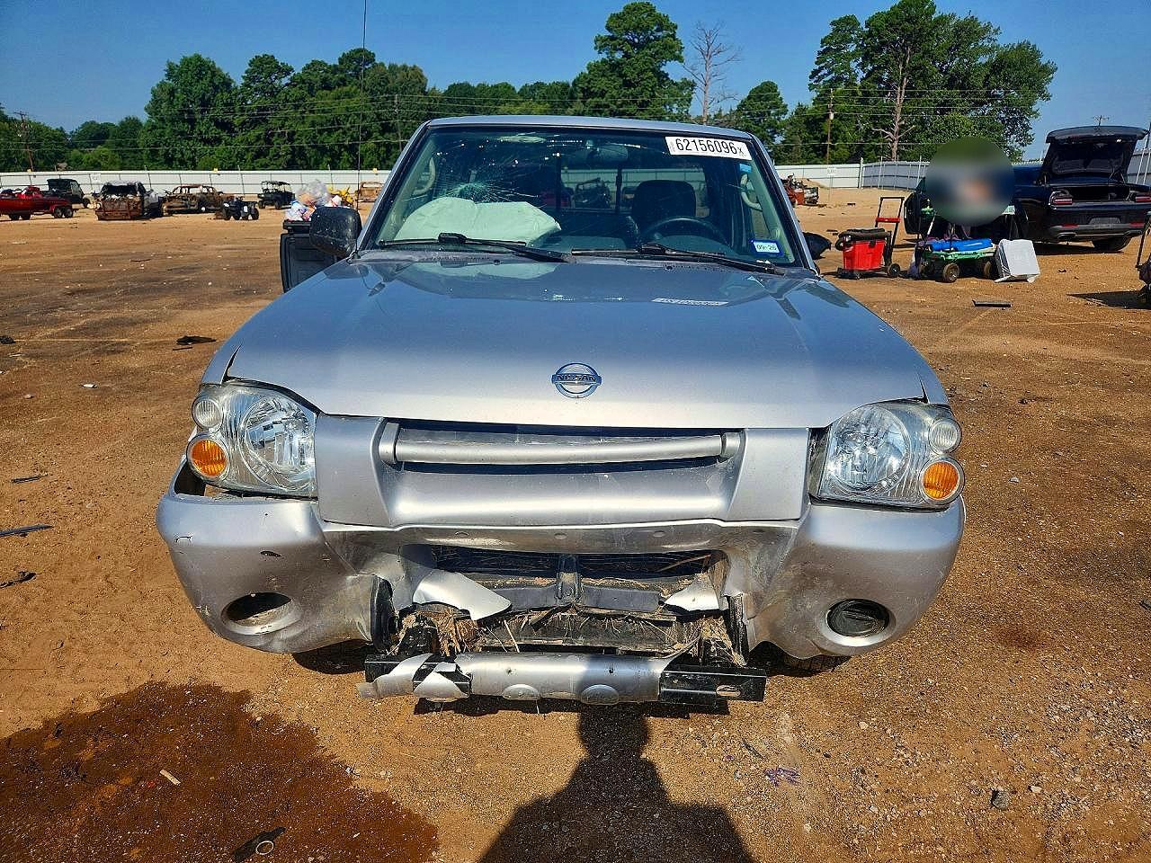 2004 Nissan Frontier Standard Silver vin: 1N6DD26T84C471575