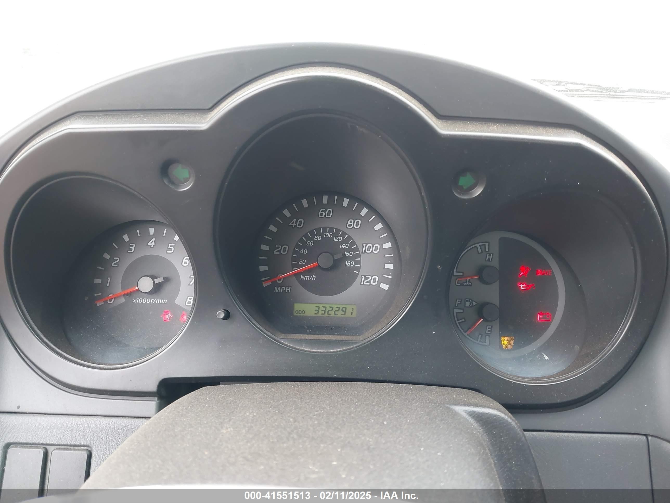 Price & History 2003 Nissan Frontier Xe 2.4l I-4 Dohc, 143hp vin