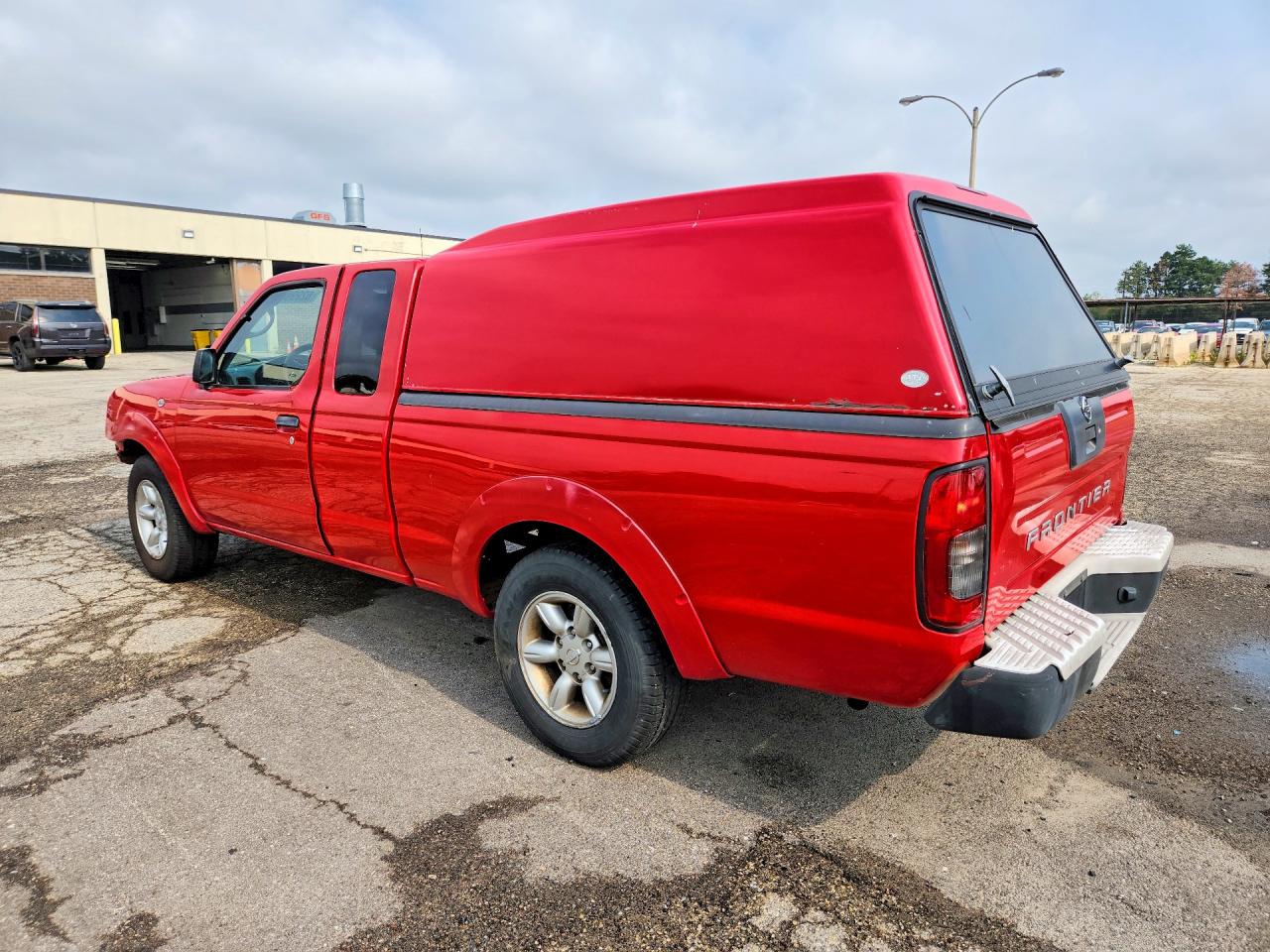 2003 Nissan Frontier Standard Red vin: 1N6DD26T93C453083